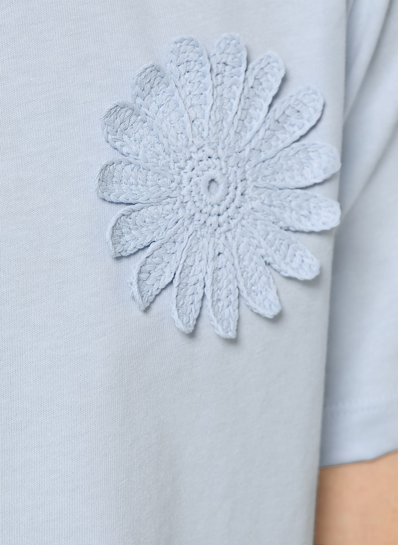 SANDRO Koszulka: JASNONIEBIESKI