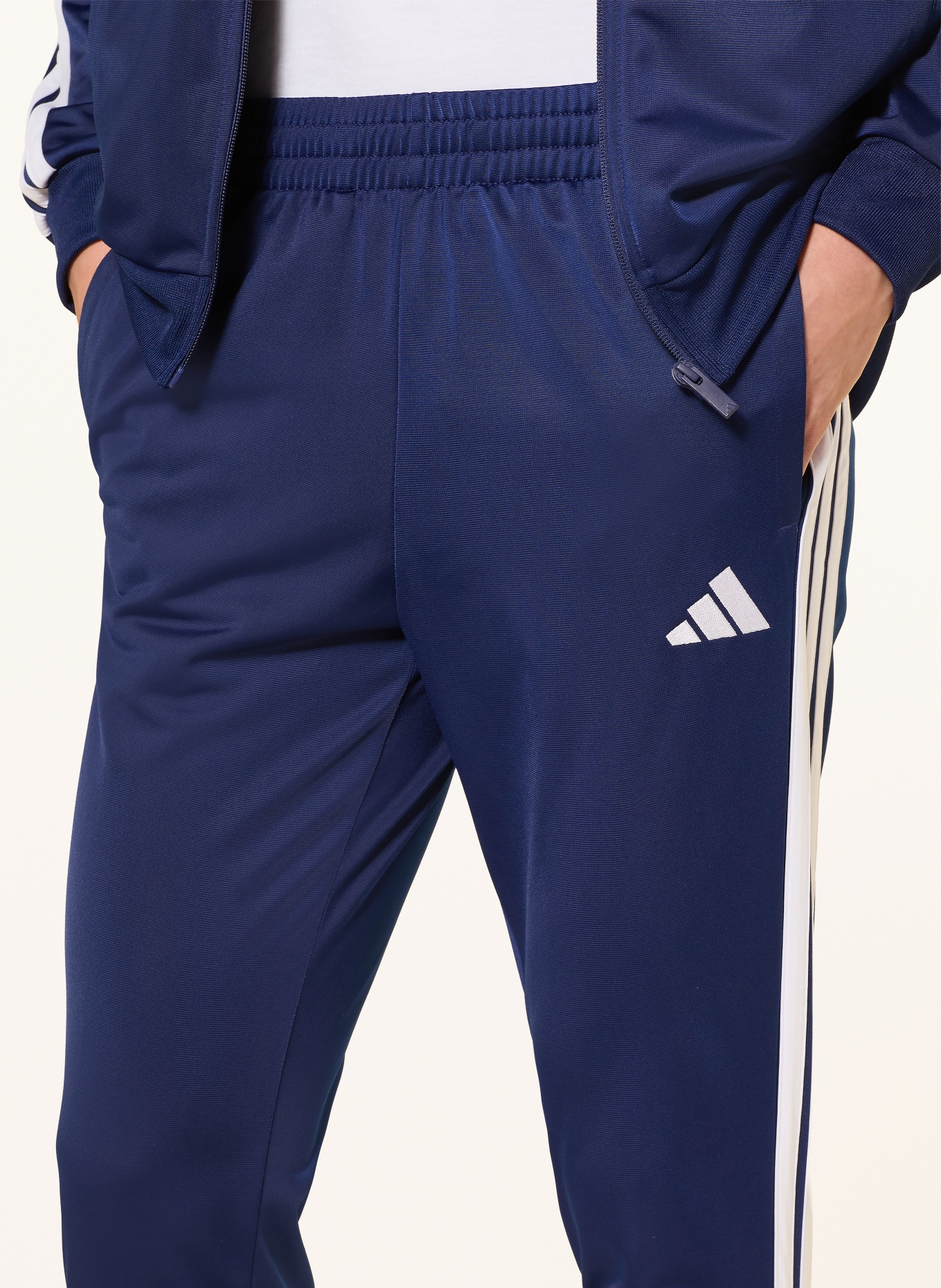 adidas Trainingsanzug DAYREADY: DUNKELBLAU / WEISS