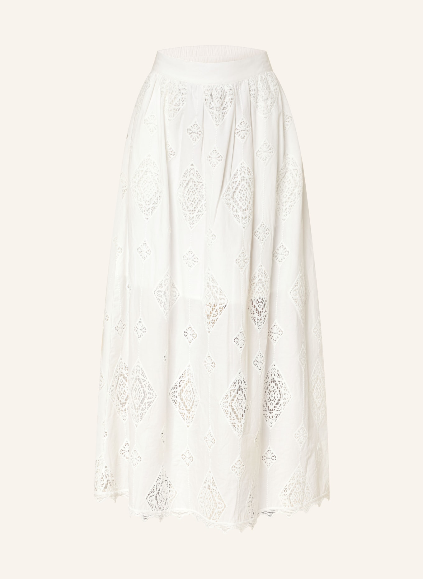 ba&sh Rock MONA mit Lochspitze: ECRU