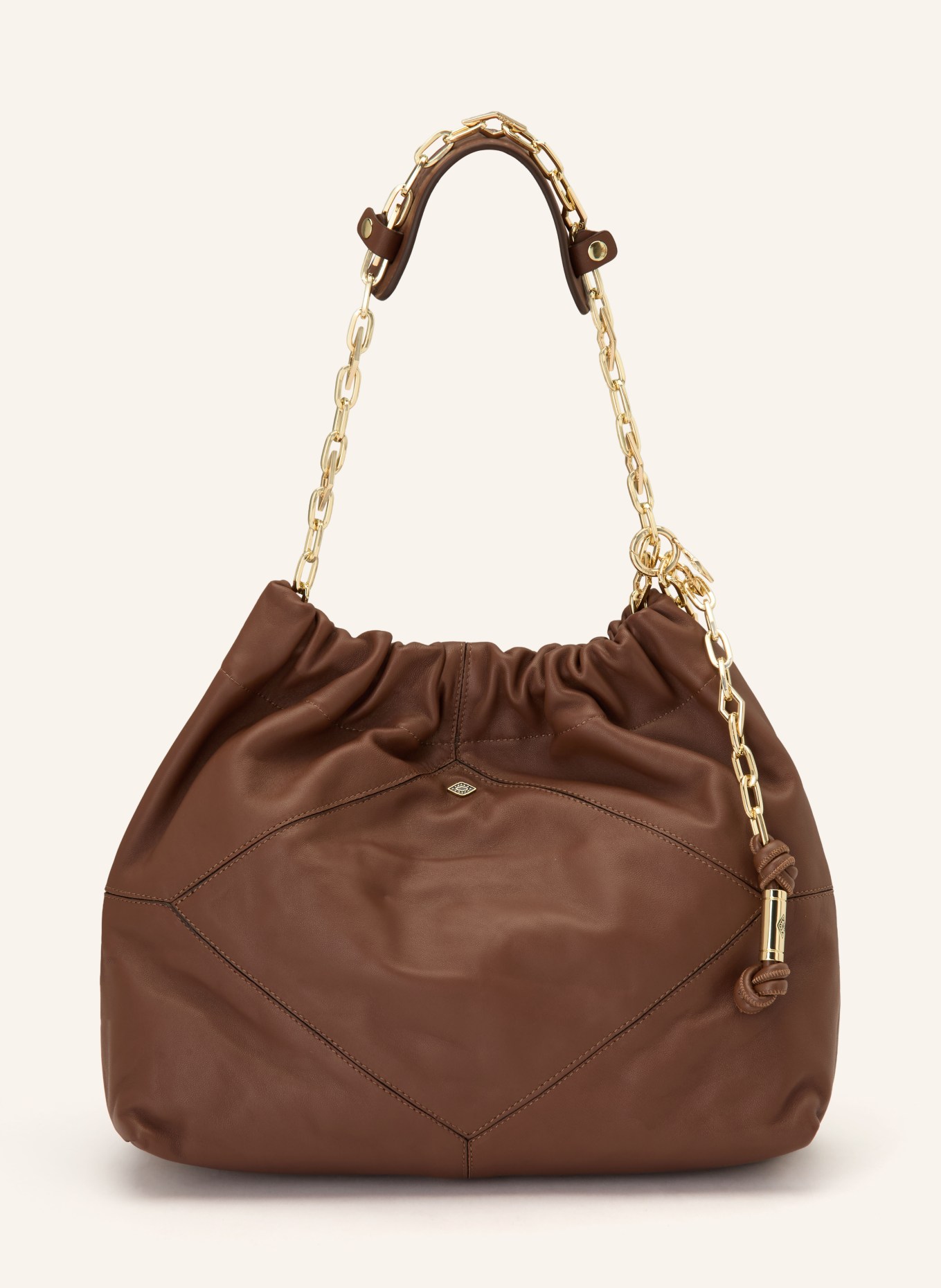 ba&sh Schultertasche: BRAUN