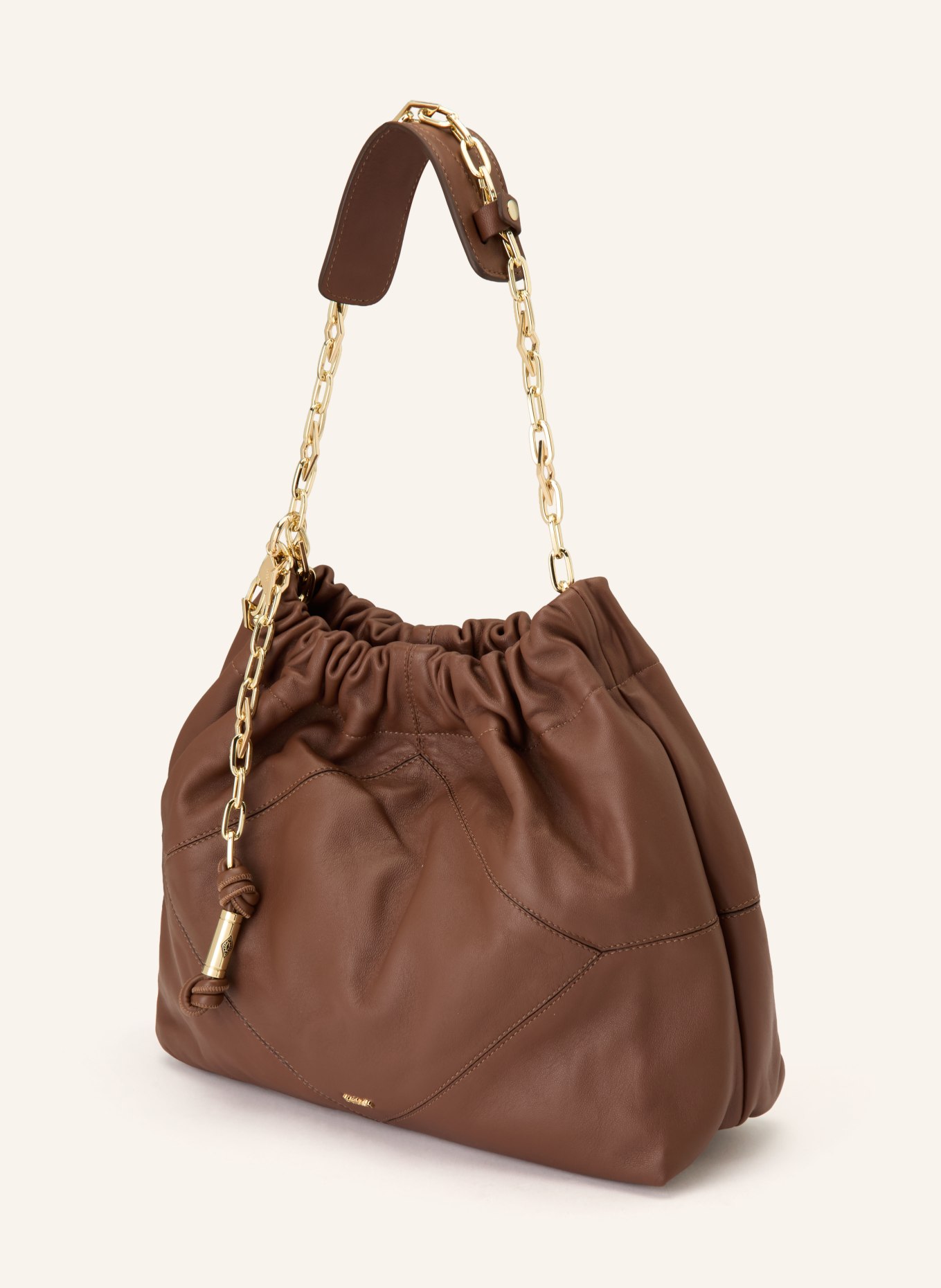 ba&sh Schultertasche: BRAUN