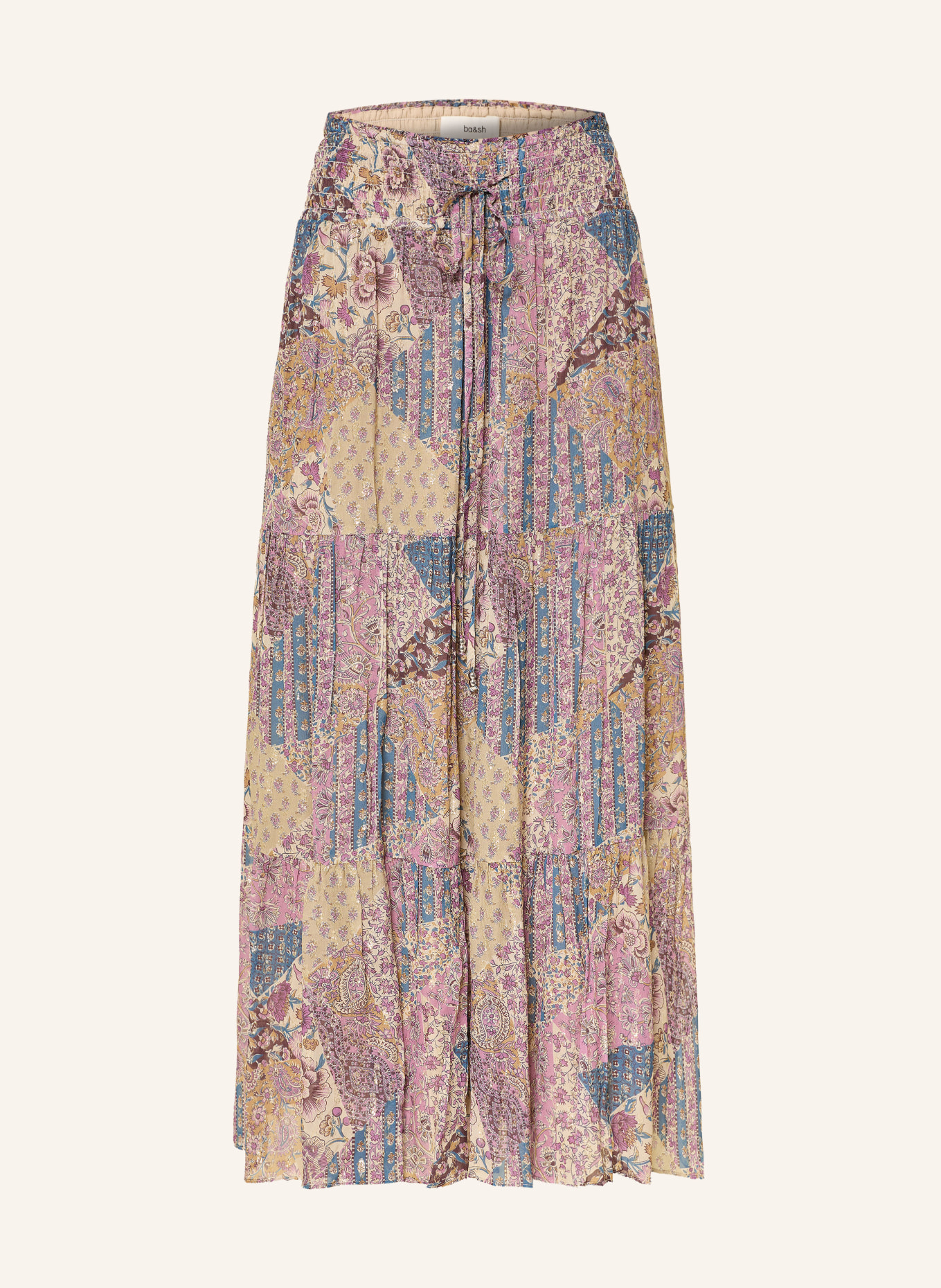 ba&sh Rock PITSY: KHAKI / BEIGE / LILA