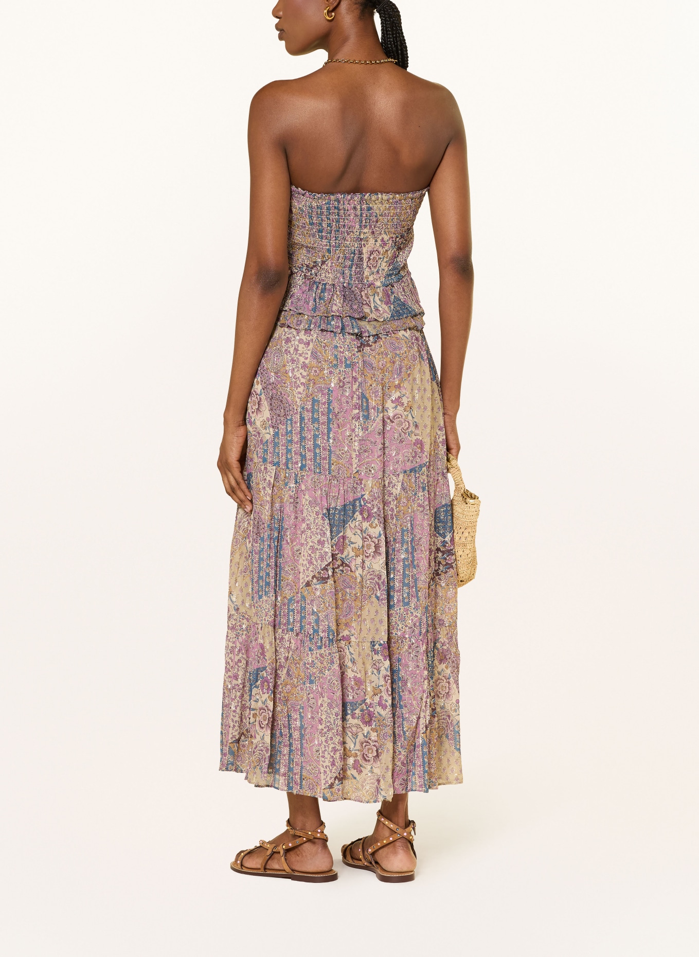 ba&sh Rock PITSY: KHAKI / BEIGE / LILA