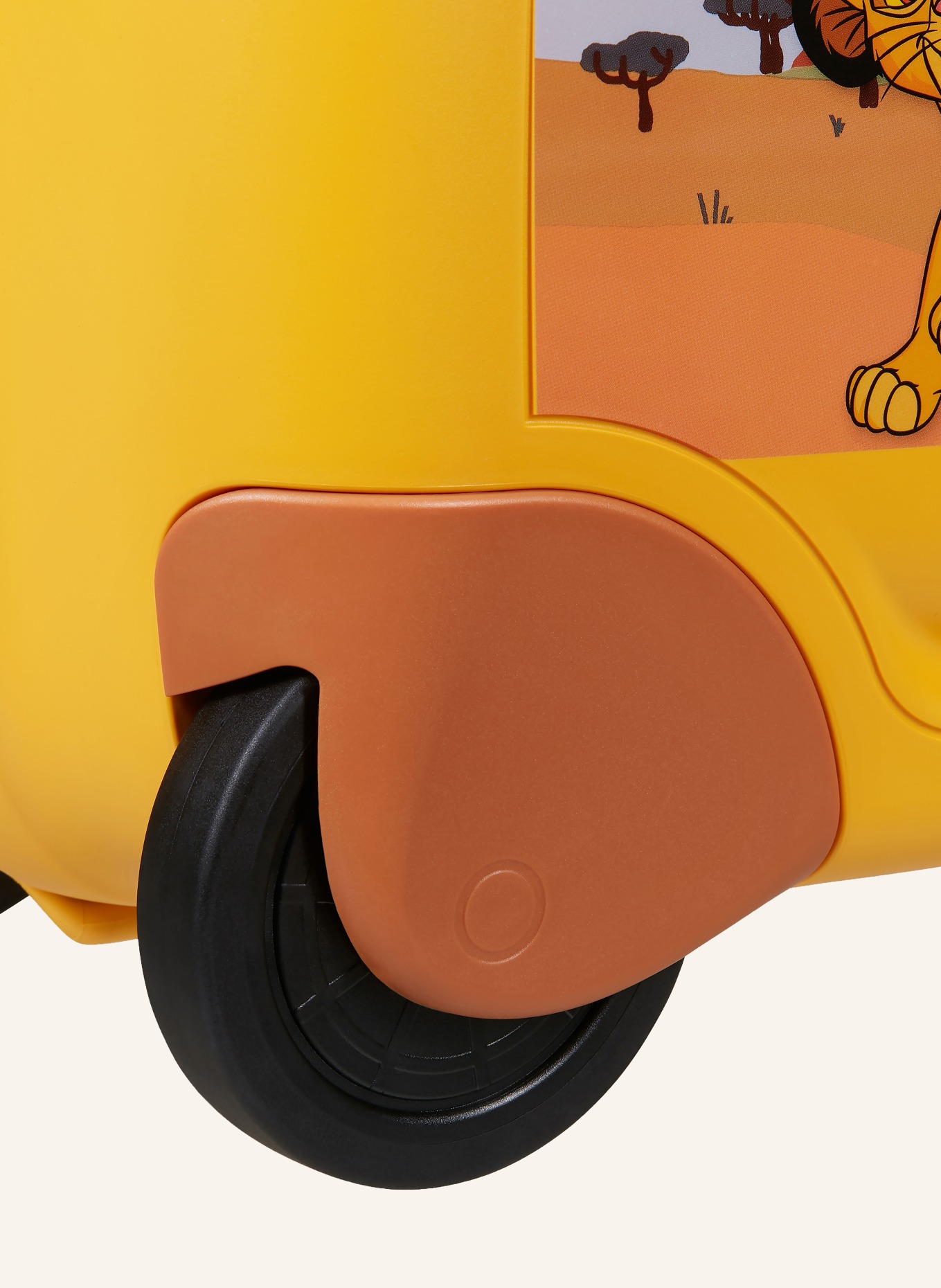 Samsonite Trolley DREAM2GO: GELB / COGNAC / HELLBRAUN