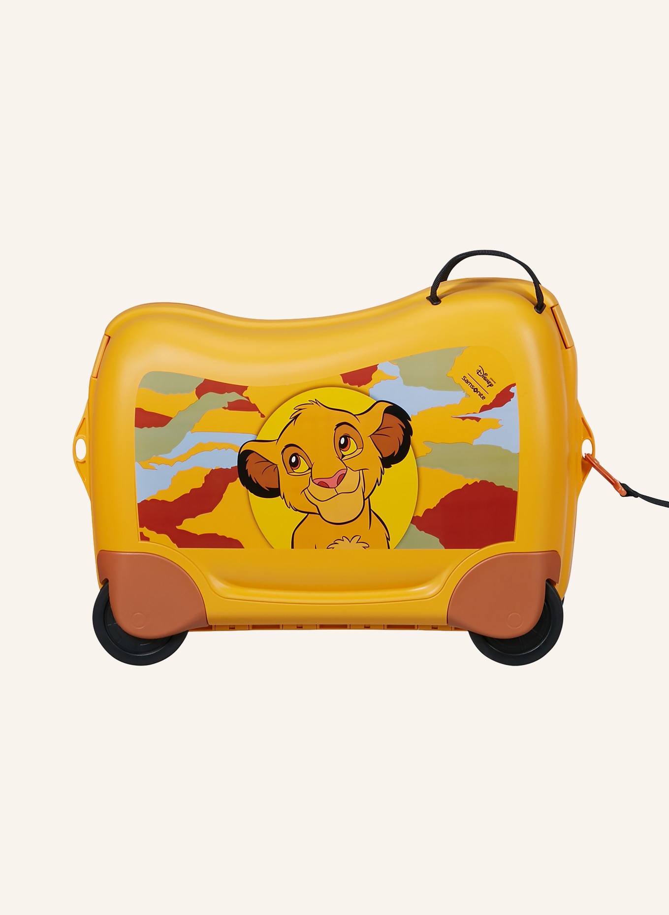 Samsonite Trolley DREAM2GO: GELB / COGNAC / HELLBRAUN