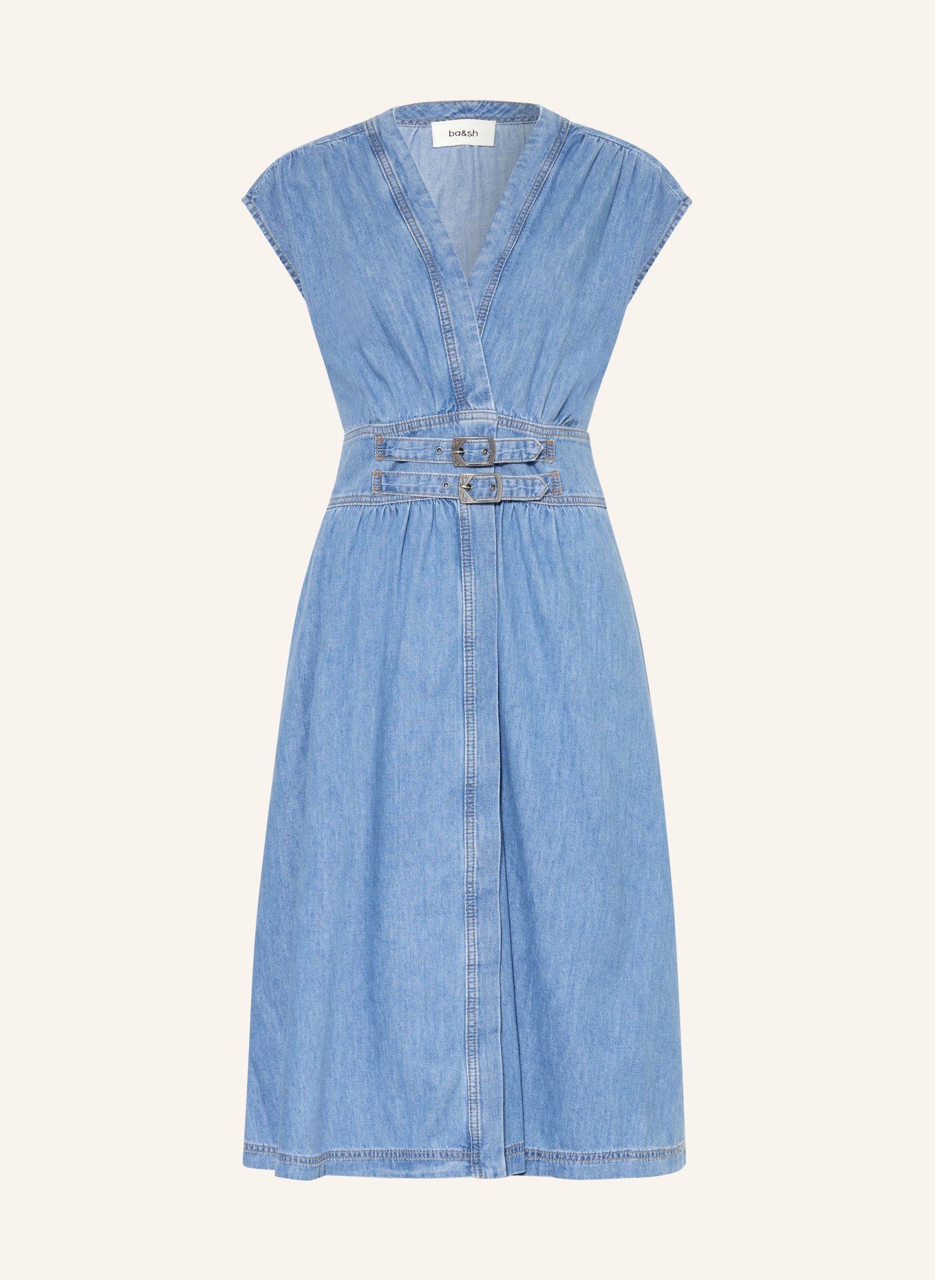 ba&sh Jeanskleid LOVE: BLAU