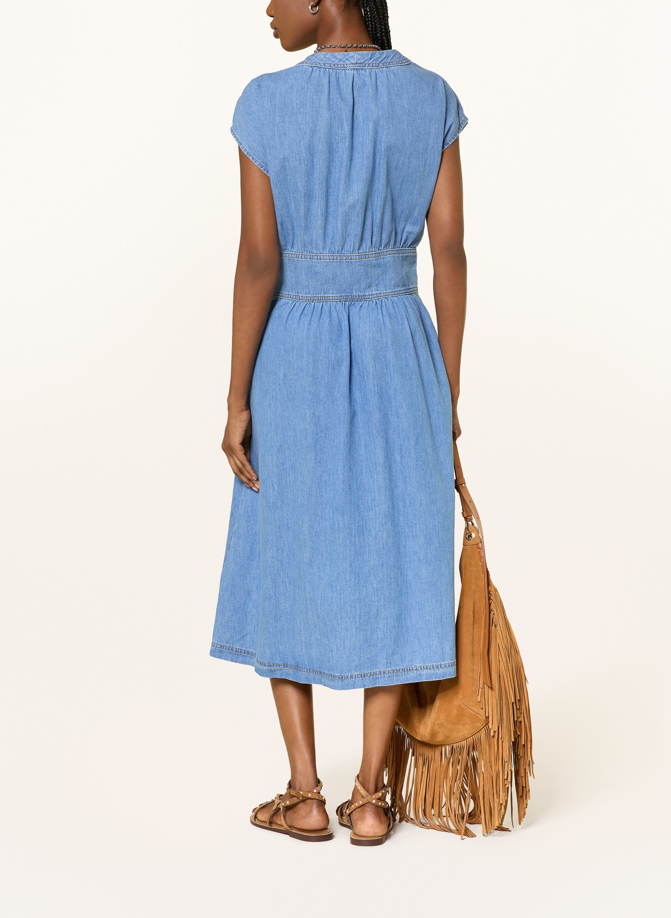 ba&sh Jeanskleid LOVE: BLAU