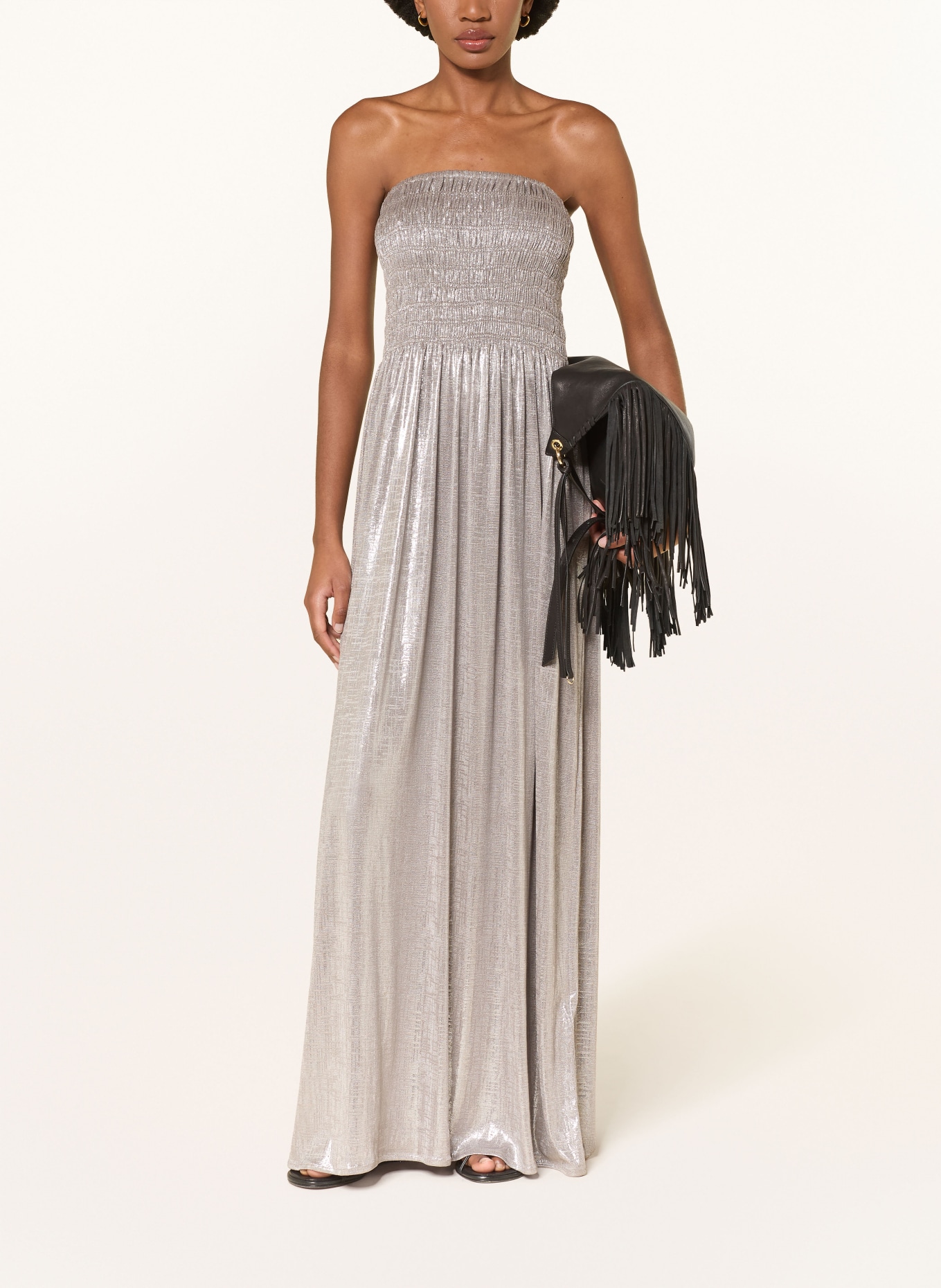 ba&sh Abendkleid ISABELLA: SILBER