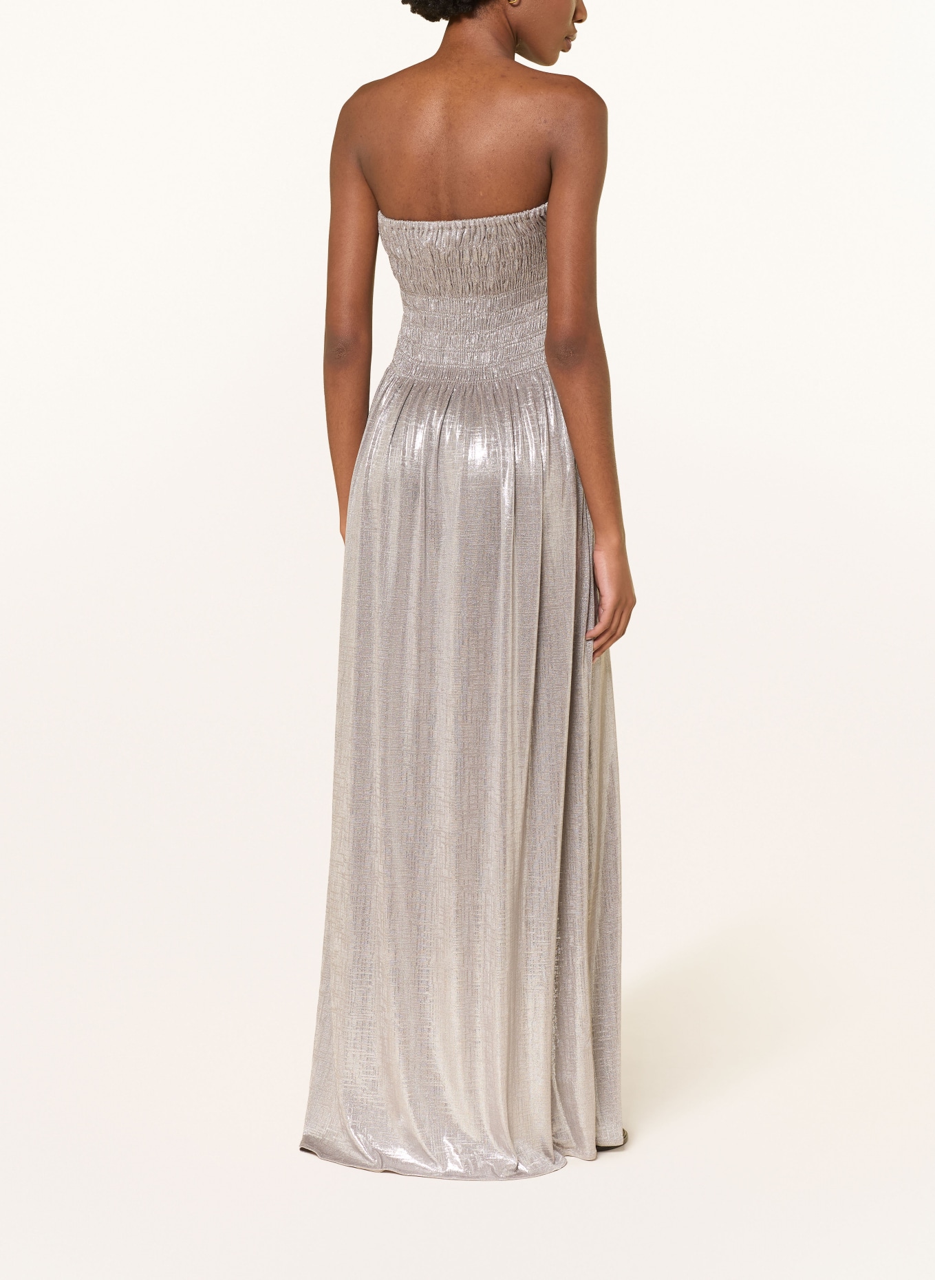 ba&sh Abendkleid ISABELLA: SILBER