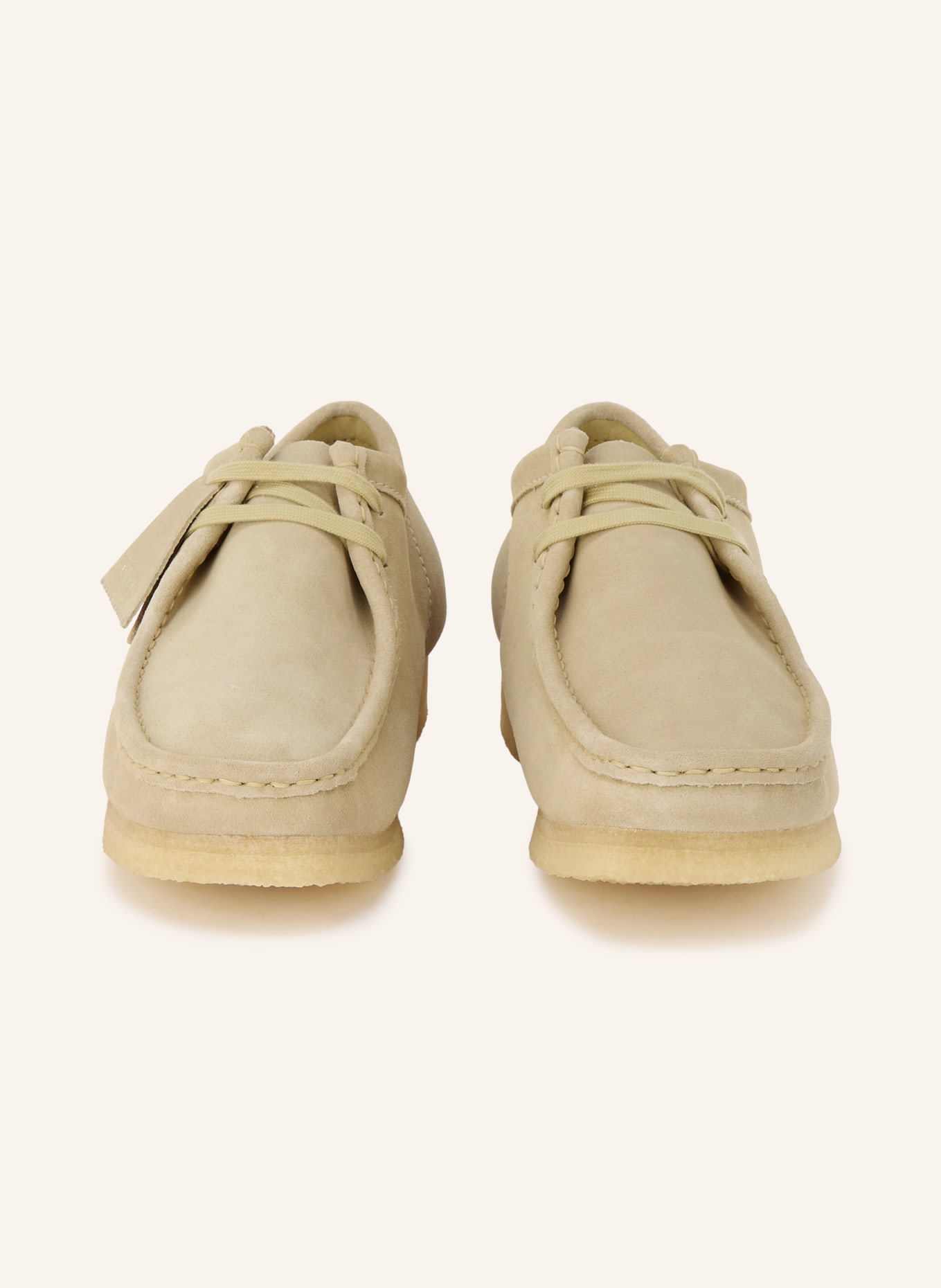 Clarks ORIGINALS Mocassins WALLABEE: BEIGE