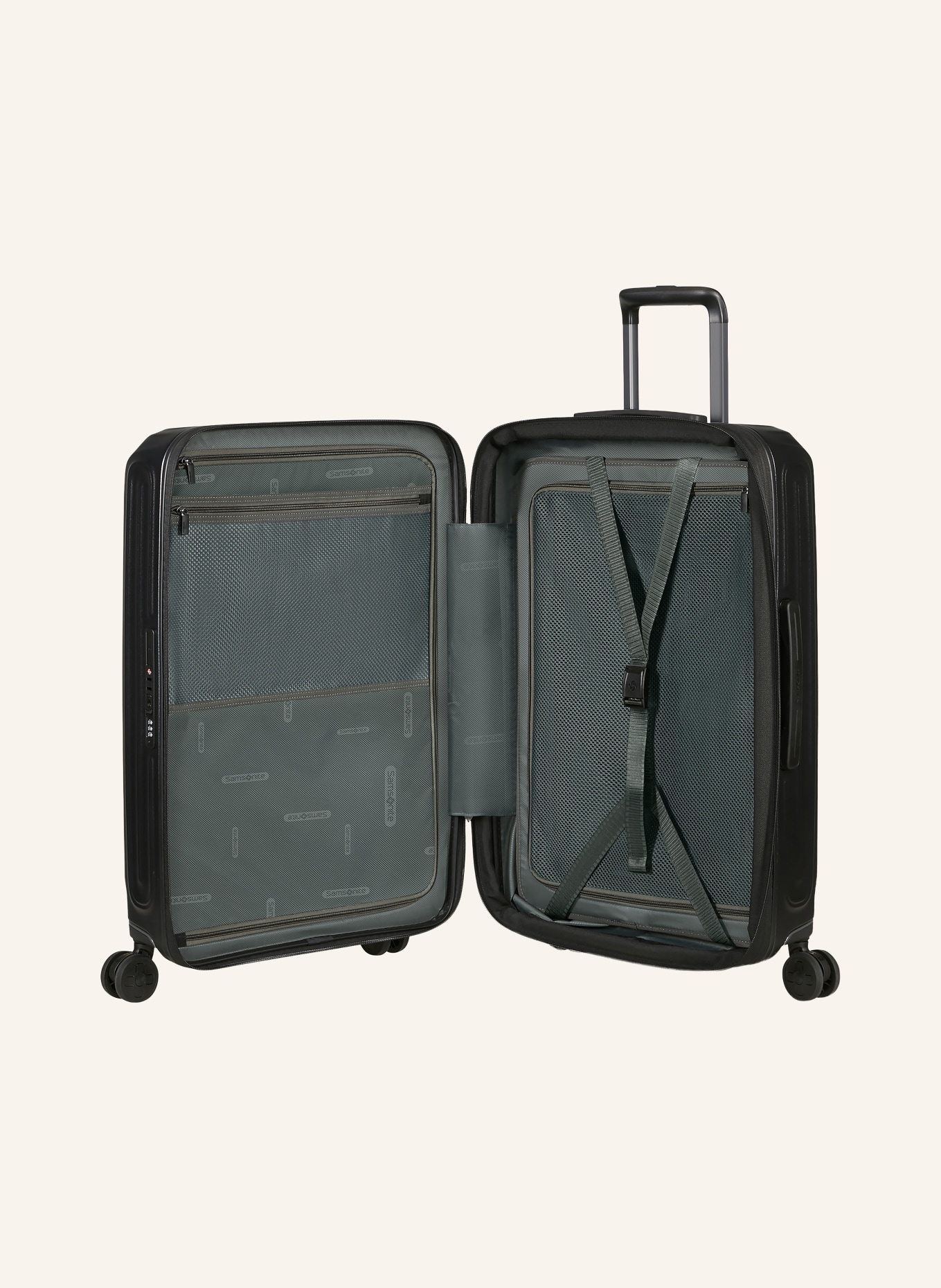 Samsonite Trolley 2WANDER: DUNKELGRAU / SCHWARZ