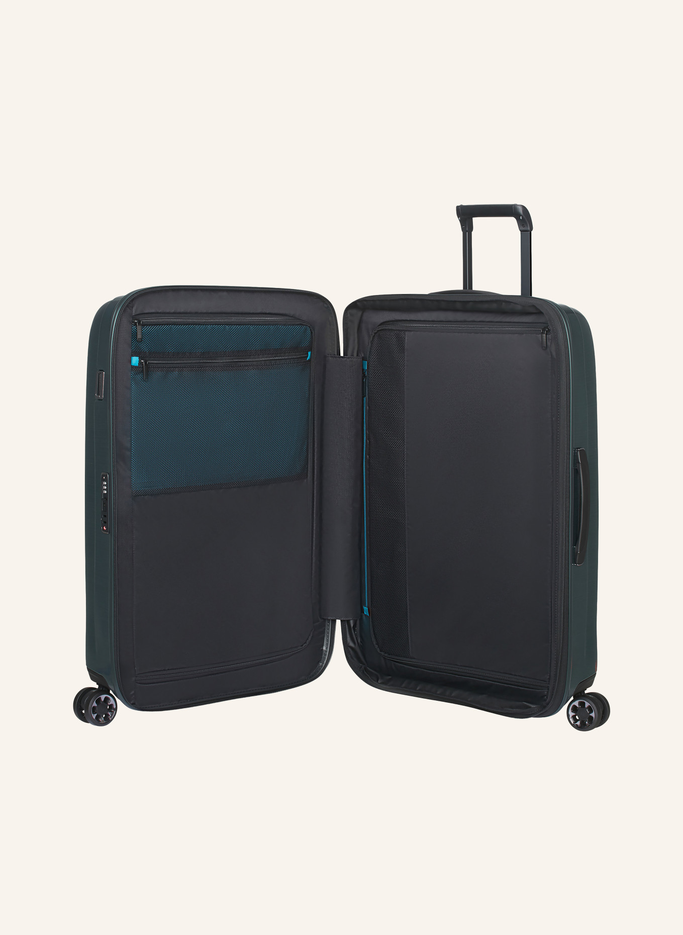 Samsonite Trolley NEXIS: DUNKELGRÜN / SCHWARZ