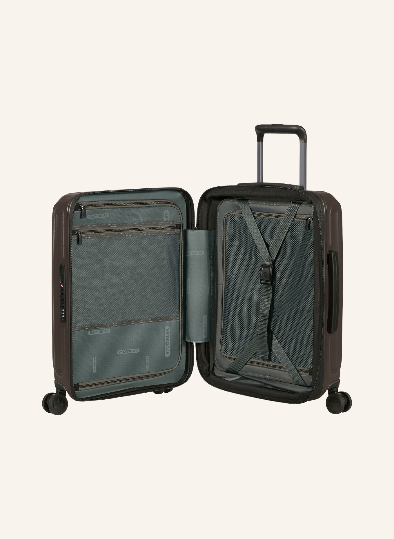 Samsonite Trolley 2WANDER: BRAUN / SCHWARZ