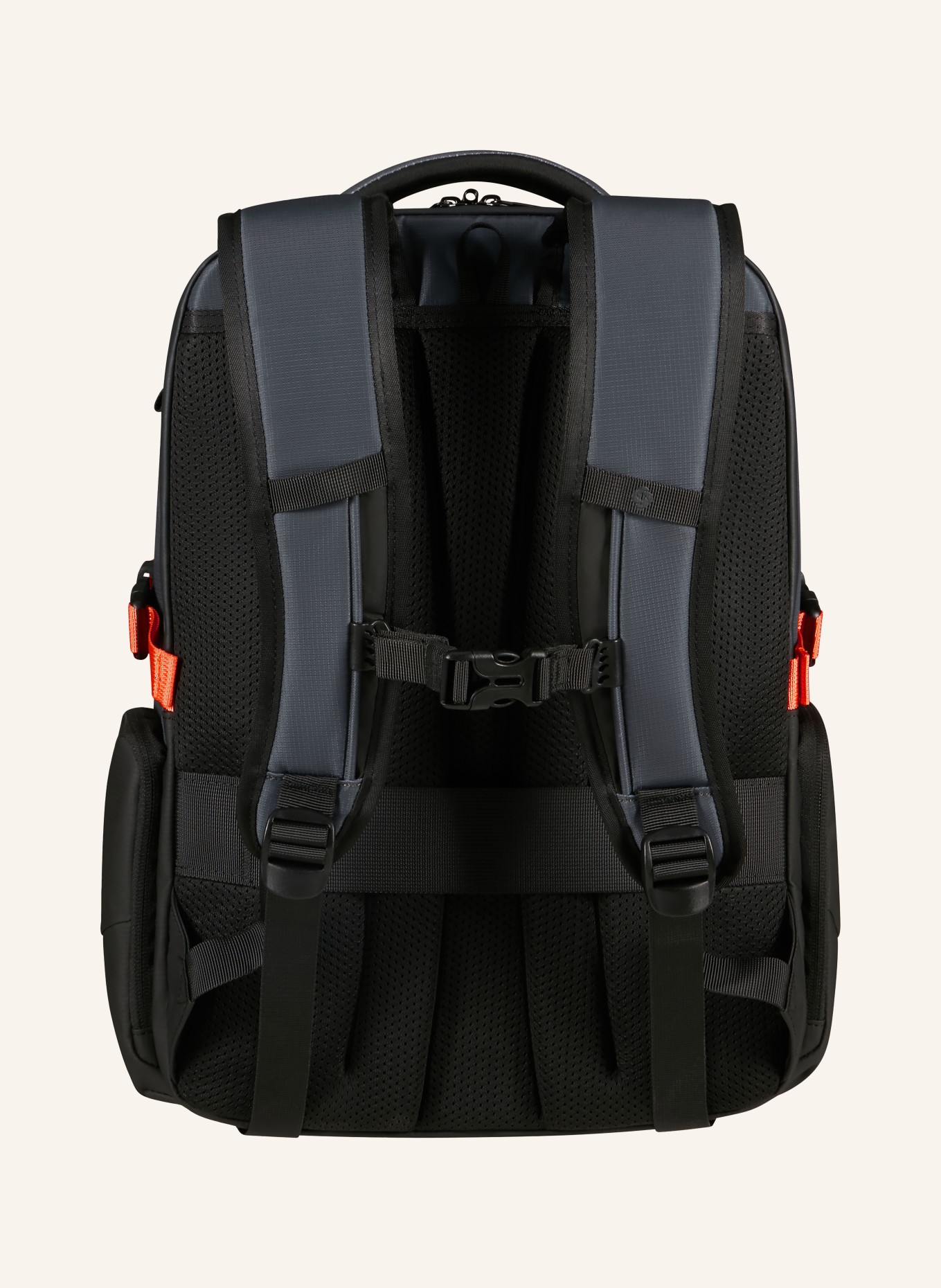 Samsonite Rucksack BIZ2GO 22,5 l mit Laptop-Fach: DUNKELGRAU / ORANGE / SCHWARZ