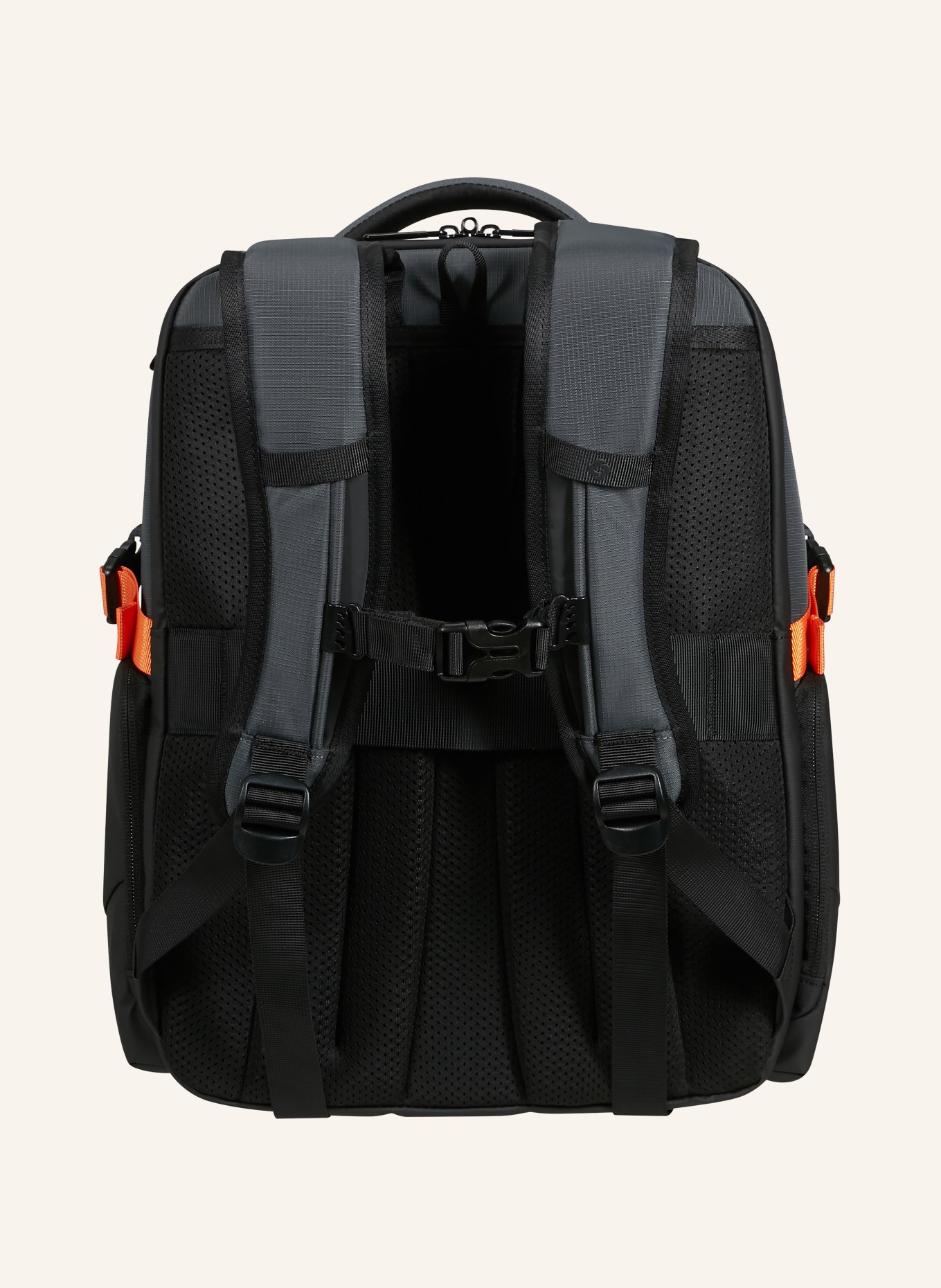 Samsonite Rucksack BIZ2GO 25 l mit Laptop-Fach: DUNKELGRAU / ORANGE / SCHWARZ