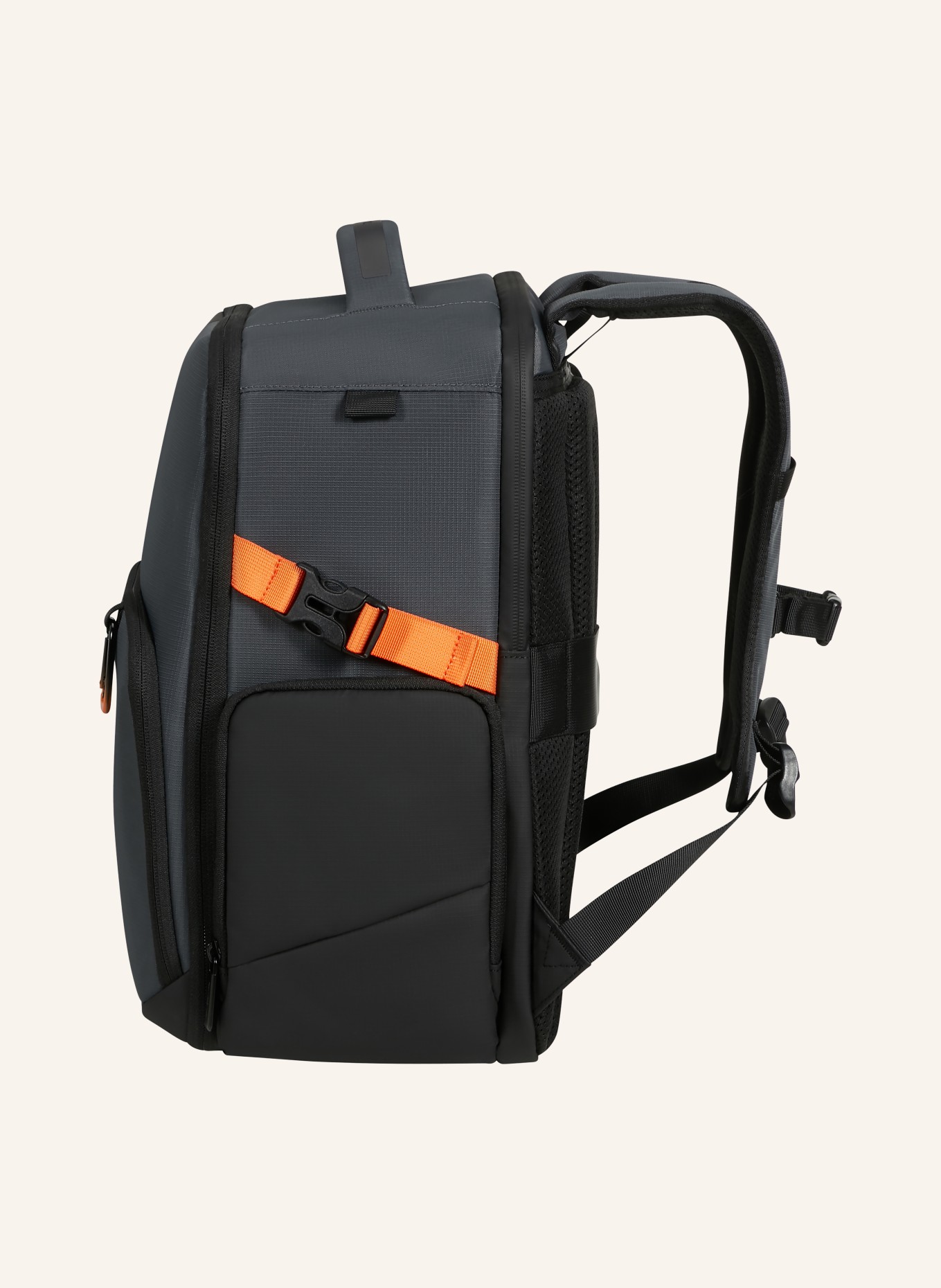 Samsonite Rucksack BIZ2GO 25 l mit Laptop-Fach: DUNKELGRAU / ORANGE / SCHWARZ