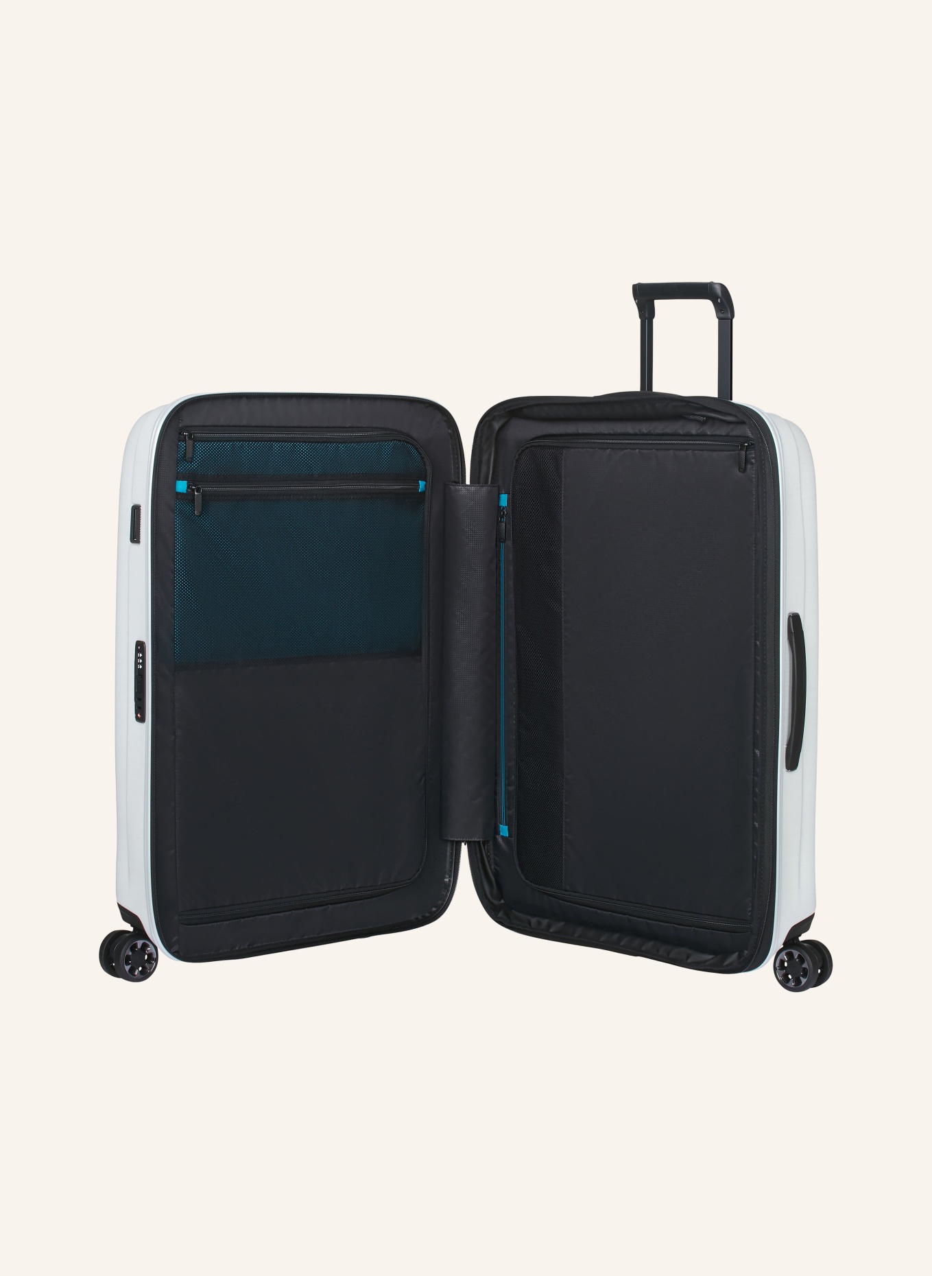 Samsonite Trolley NEXIS: WEISS / SCHWARZ