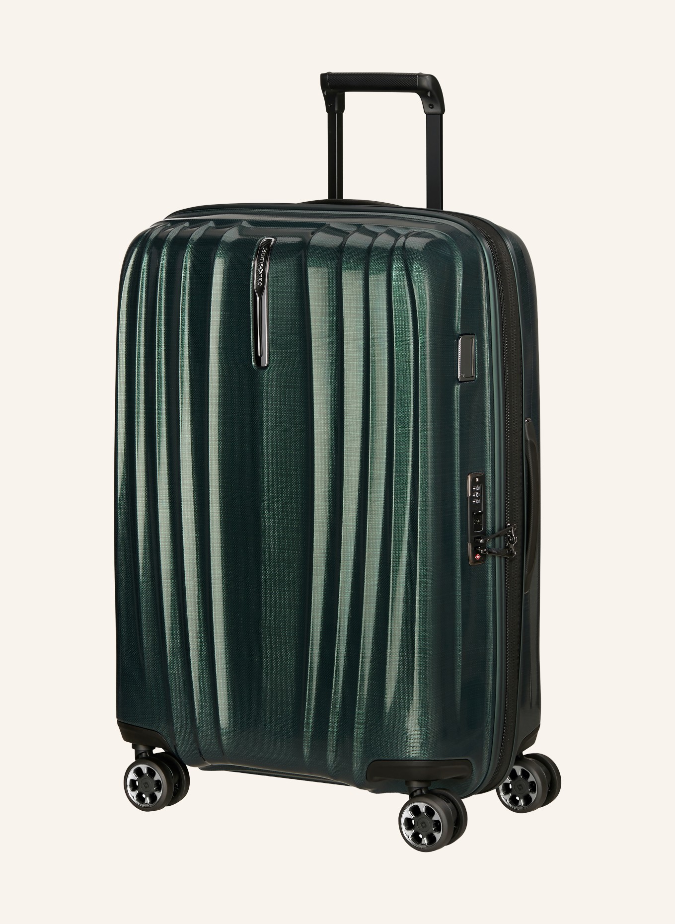 Samsonite Trolley NEXIS: DUNKELGRÜN / SCHWARZ