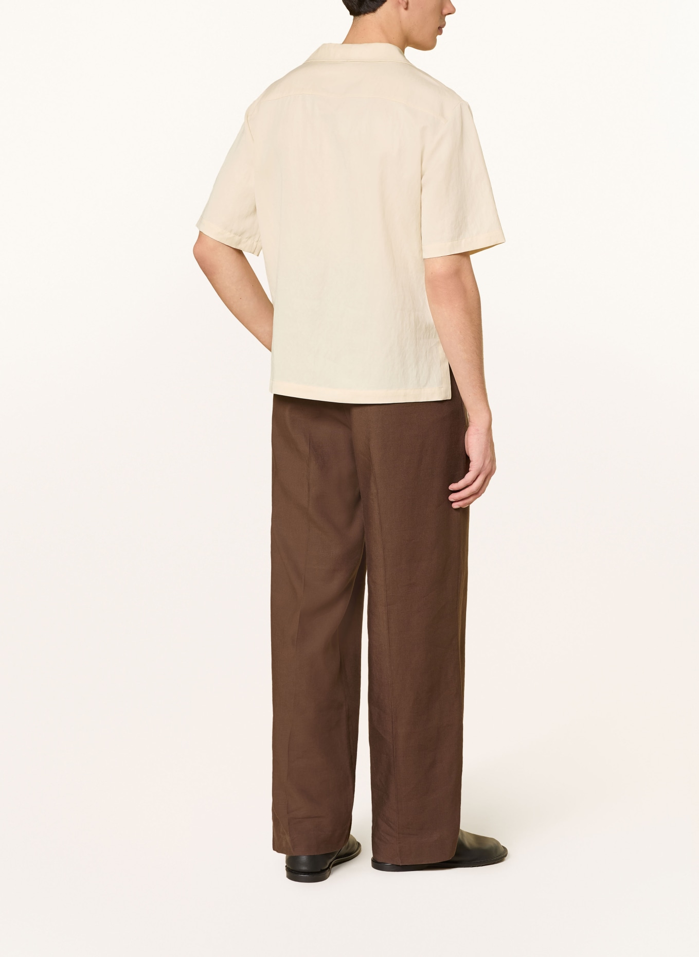 SANDRO Resorthemd Regular Fit: CREME