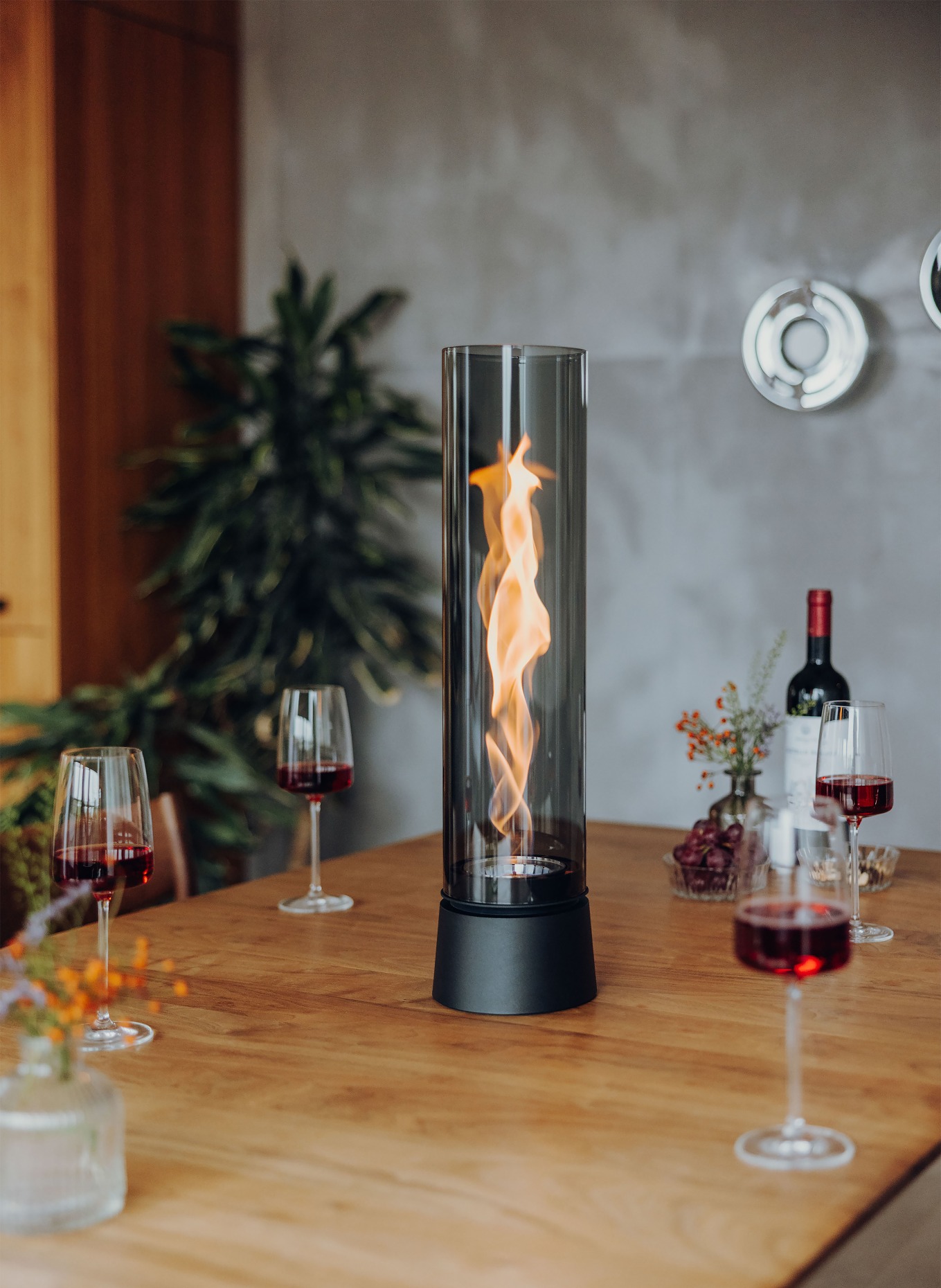 höfats Tischfeuer SPIN 1200: SCHWARZ