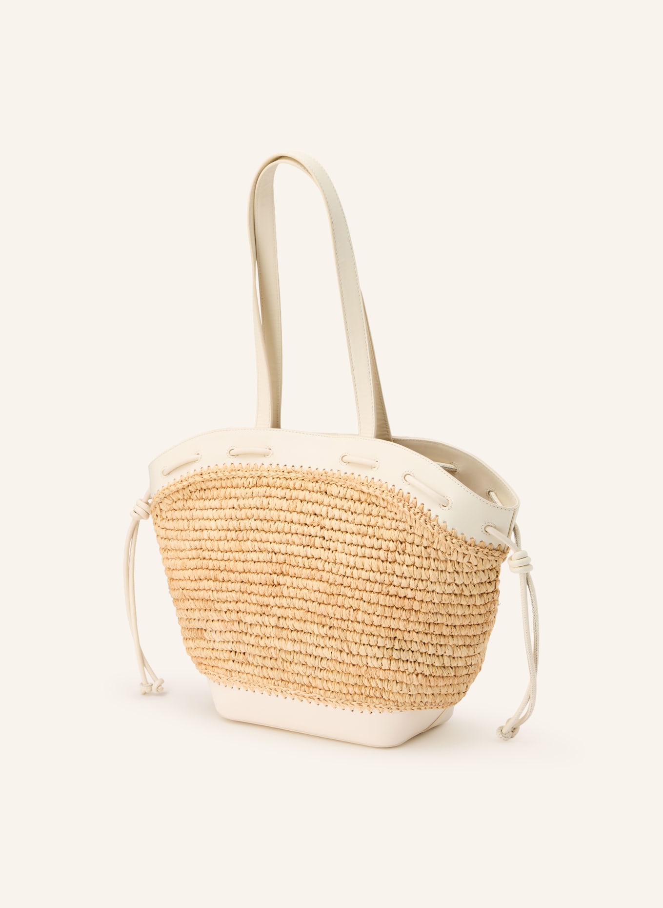 CLAUDIE PIERLOT torba na ramię: BIAŁY / BEŻOWY