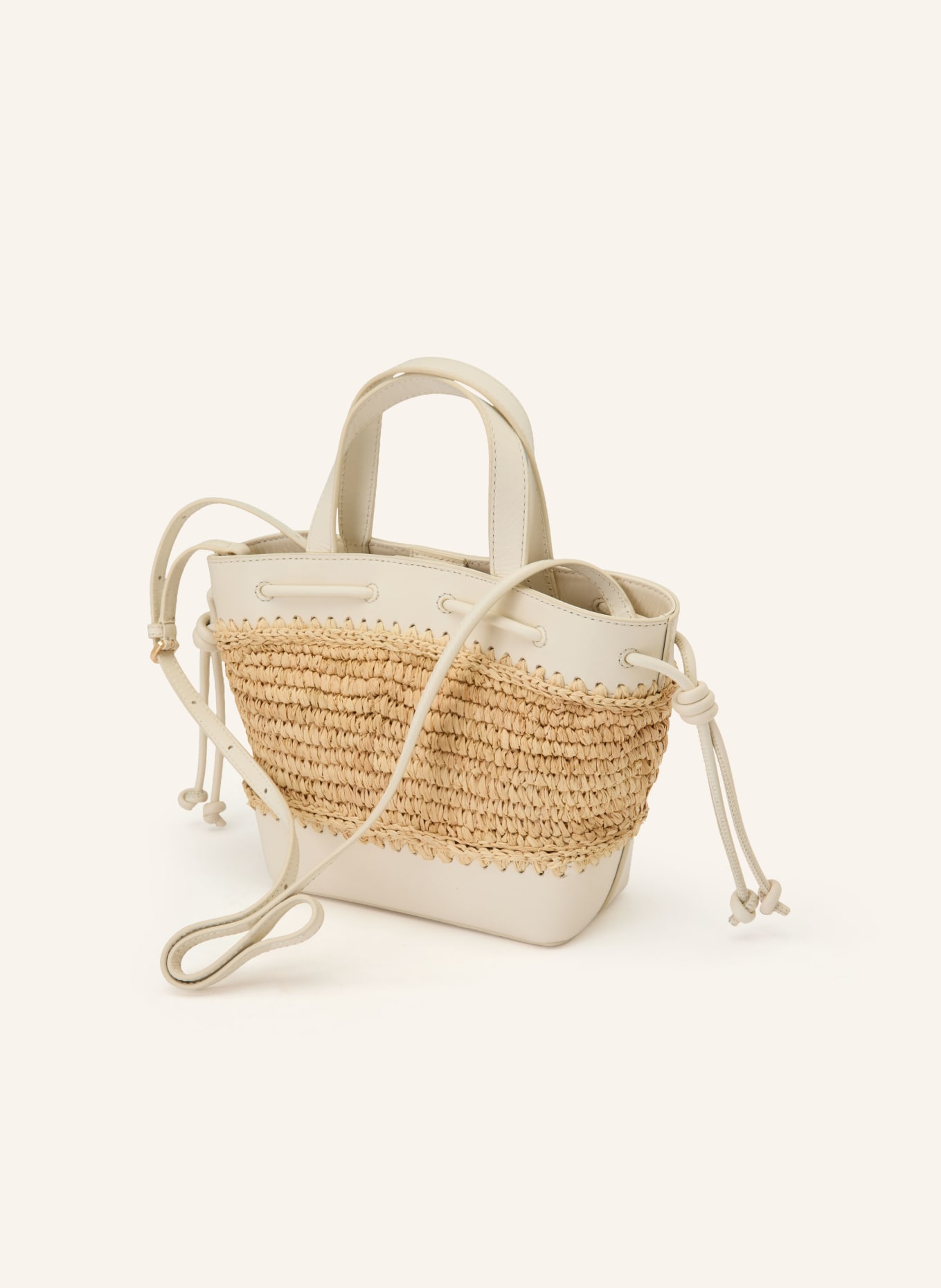 CLAUDIE PIERLOT torebka: ECRU / BEŻOWY