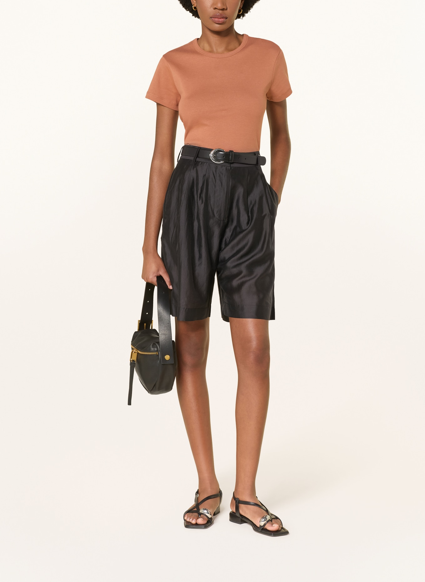 ALLSAINTS Shorts BANU: ZWART