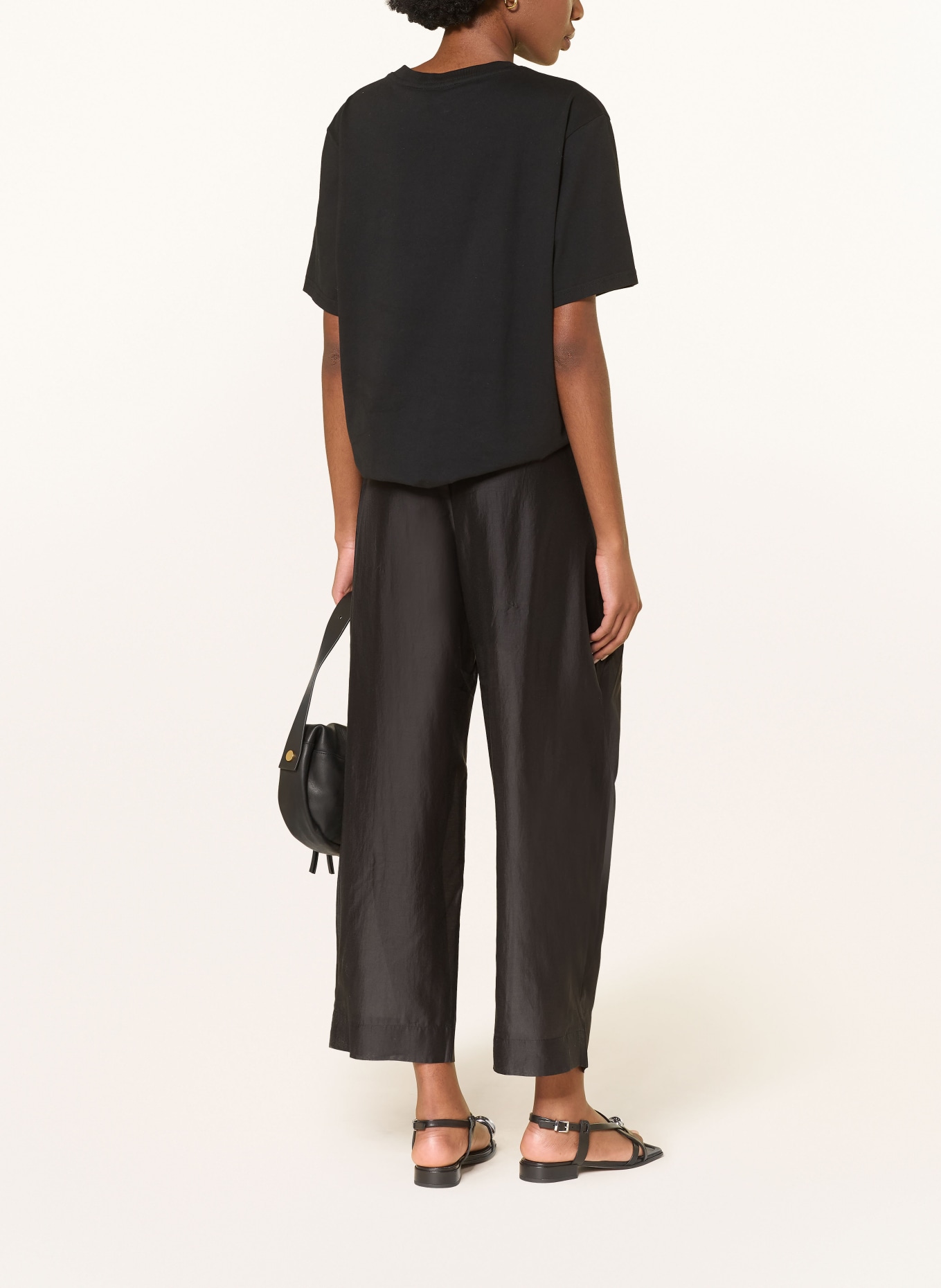 ALLSAINTS Spodnie BECCA: CZARNY