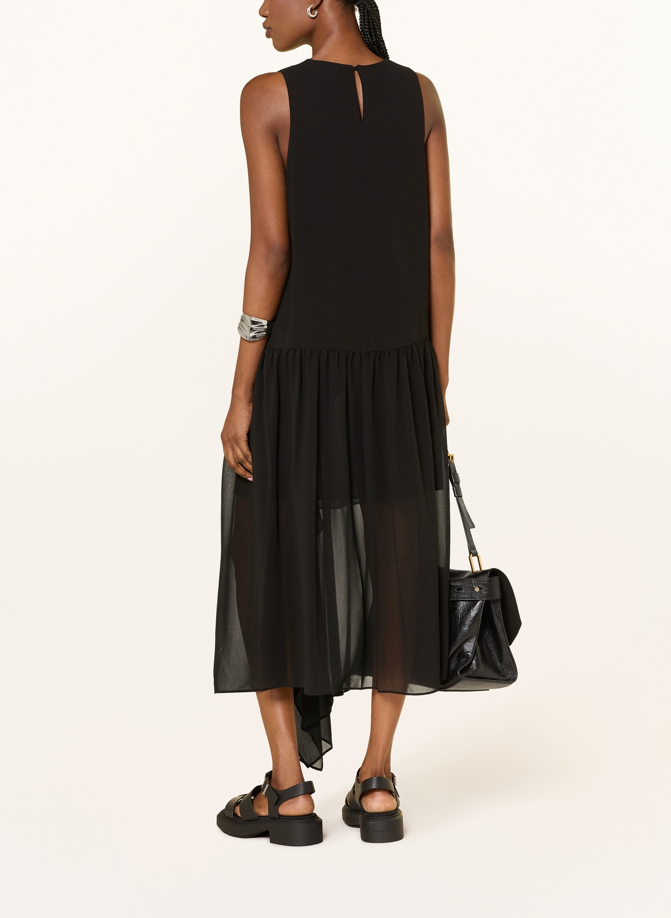 ALLSAINTS Sukienka CYRA: CZARNY