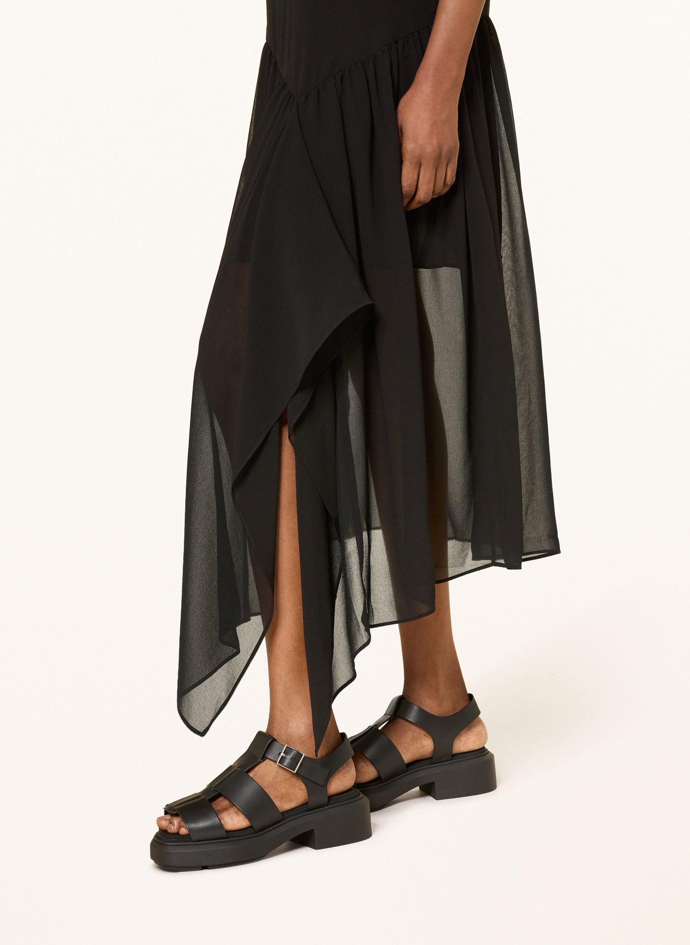 ALLSAINTS Sukienka CYRA: CZARNY