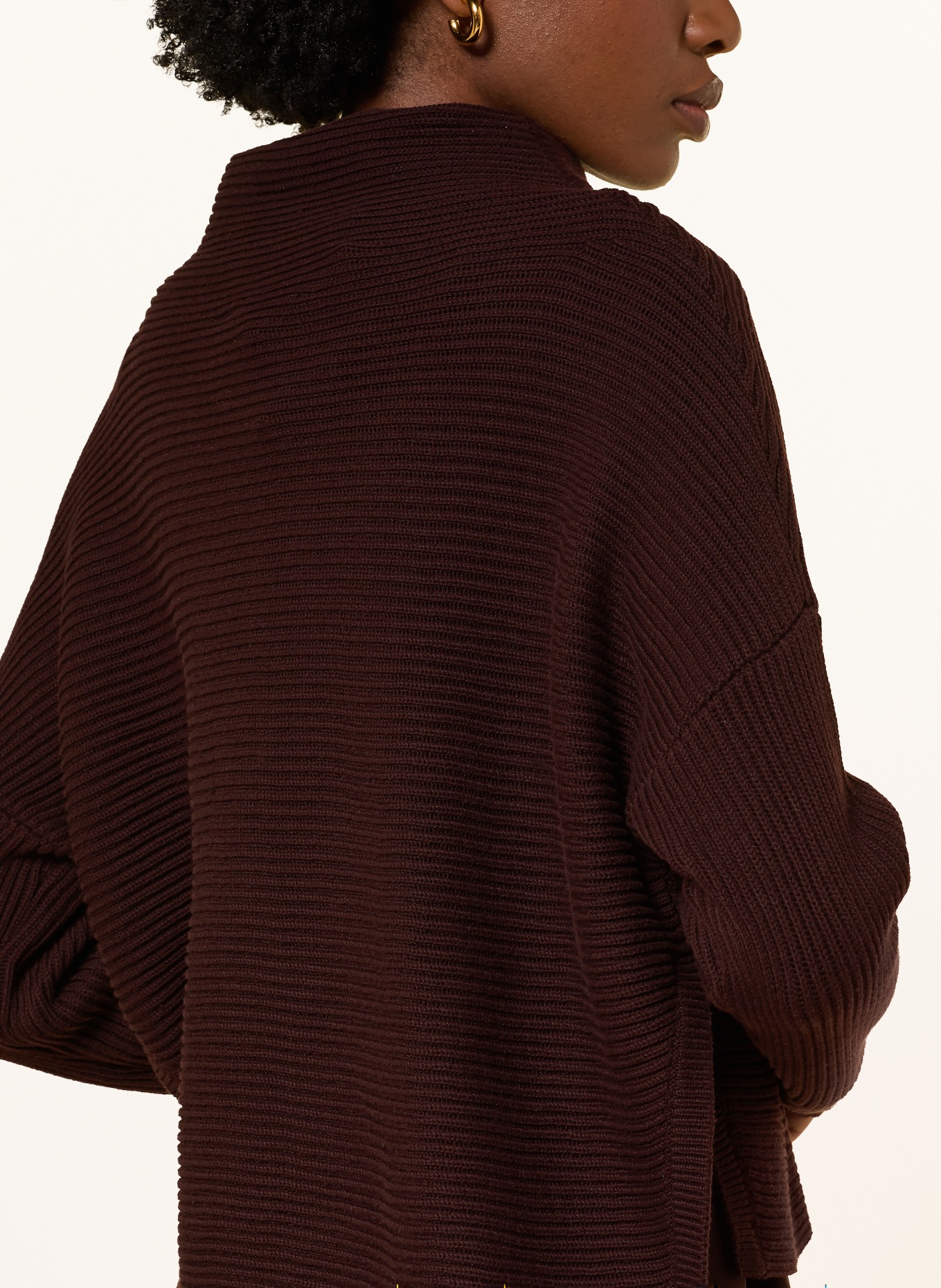 ALLSAINTS Zestaw ELOISE: sukienka i sweter: CIEMNOCZERWONY