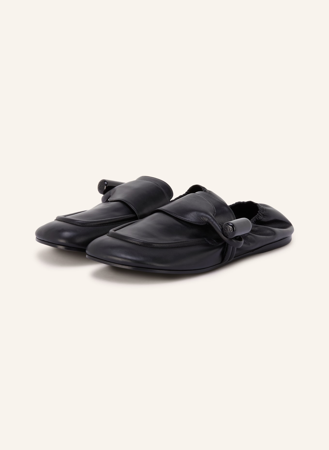 LOEWE Loafer TOGGLE: ZWART