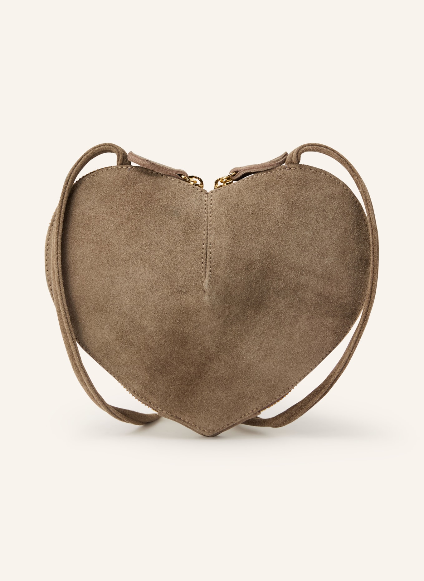 Dirndl & Bua Schoudertas AGNES: TAUPE / GOUD