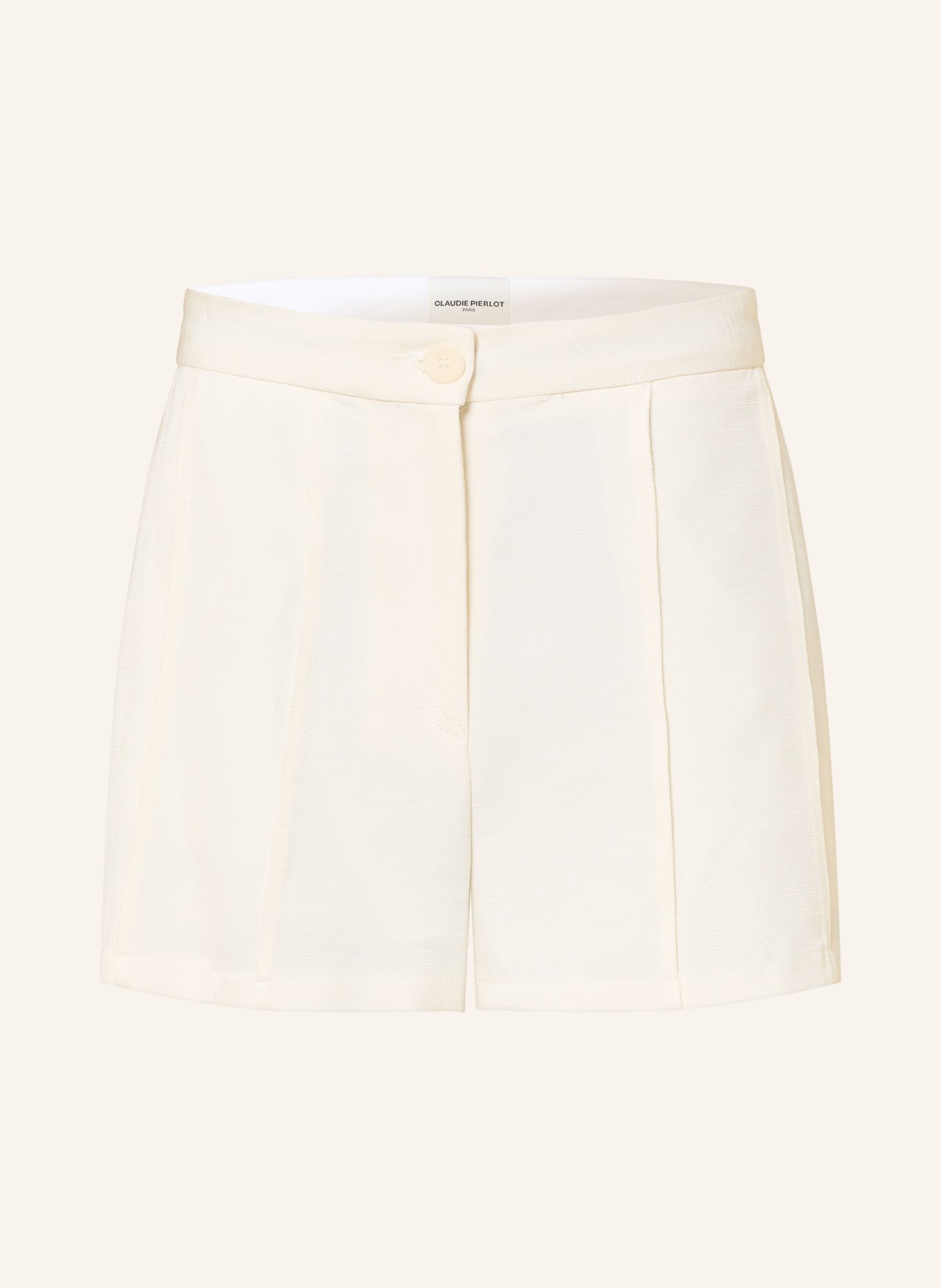 CLAUDIE PIERLOT Shorts: ECRU