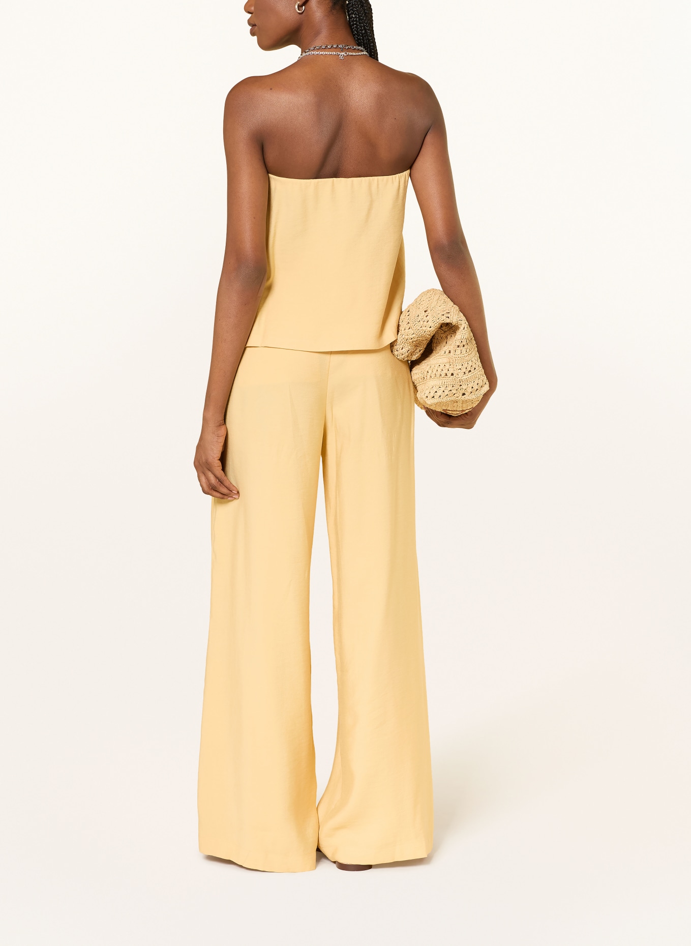 ba&sh Marlenehose DEANA: HELLGELB