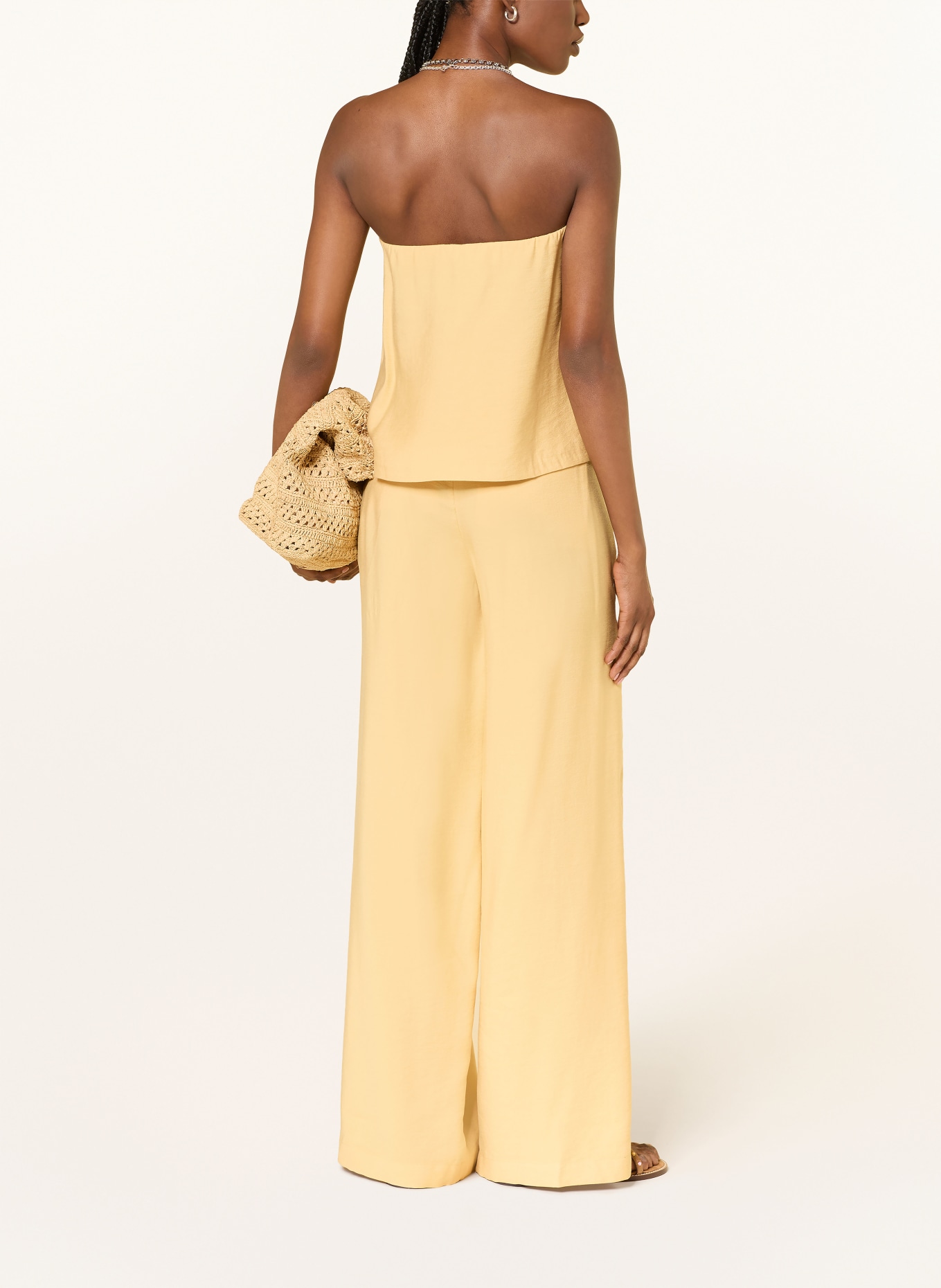 ba&sh Off-Shoulder-Top DEBORAH: HELLGELB