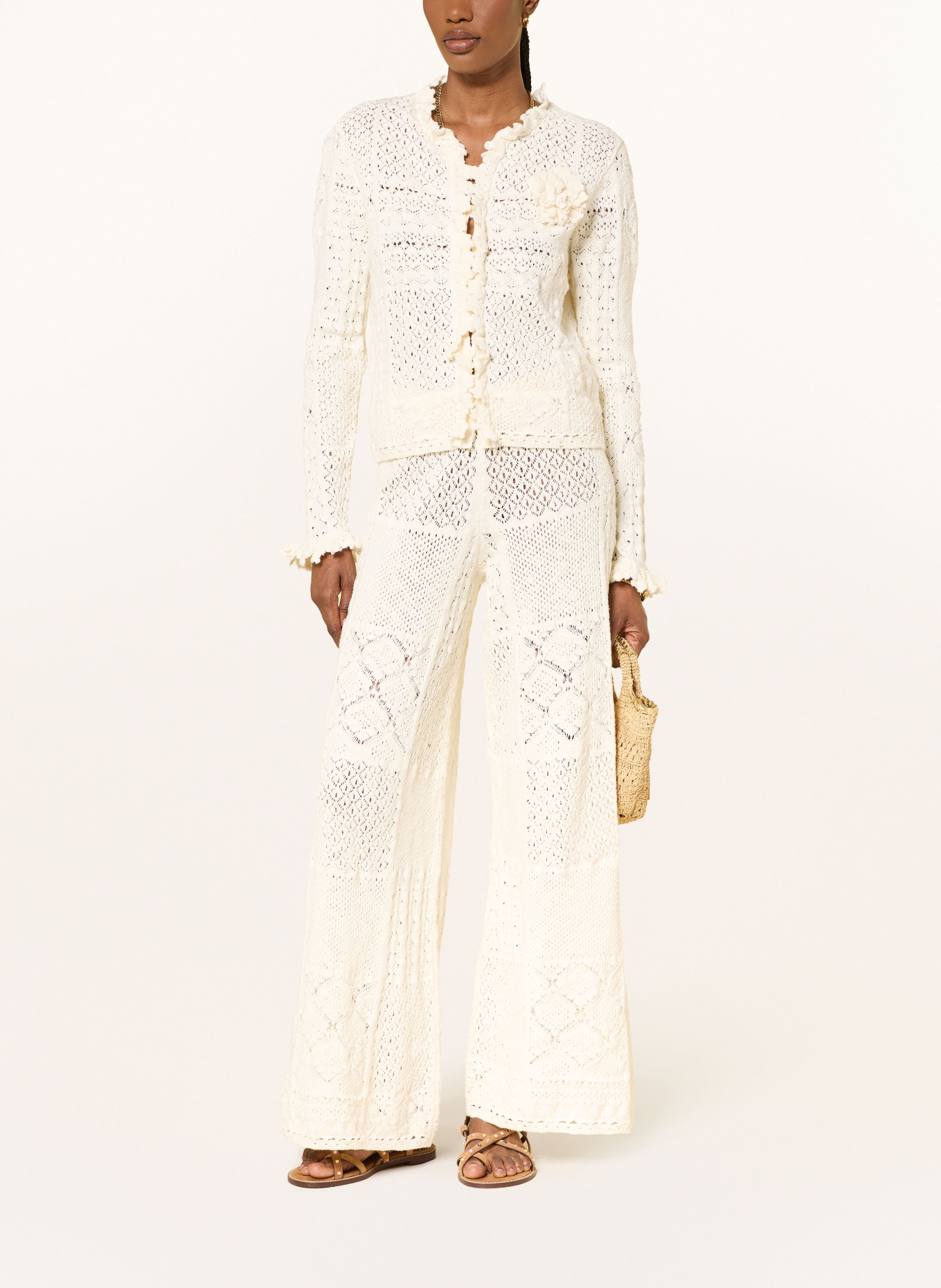 ba&sh Strickhose SANTY: CREME