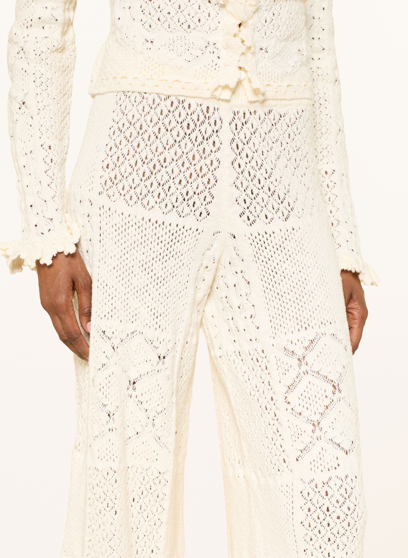 ba&sh Strickhose SANTY: CREME