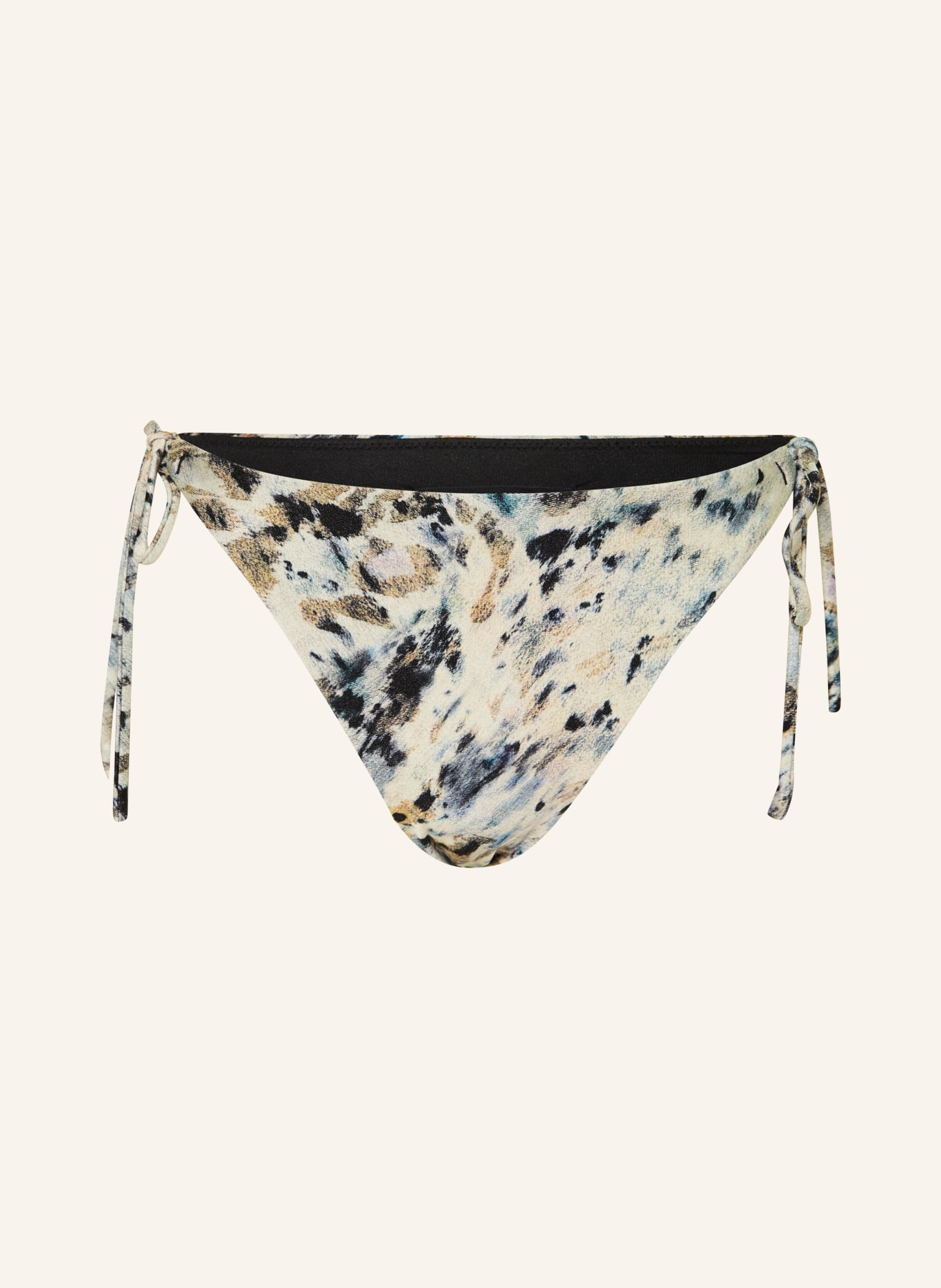 ALLSAINTS Triangel-Bikini-Hose SAPH: BRAUN / GRAU / SCHWARZ