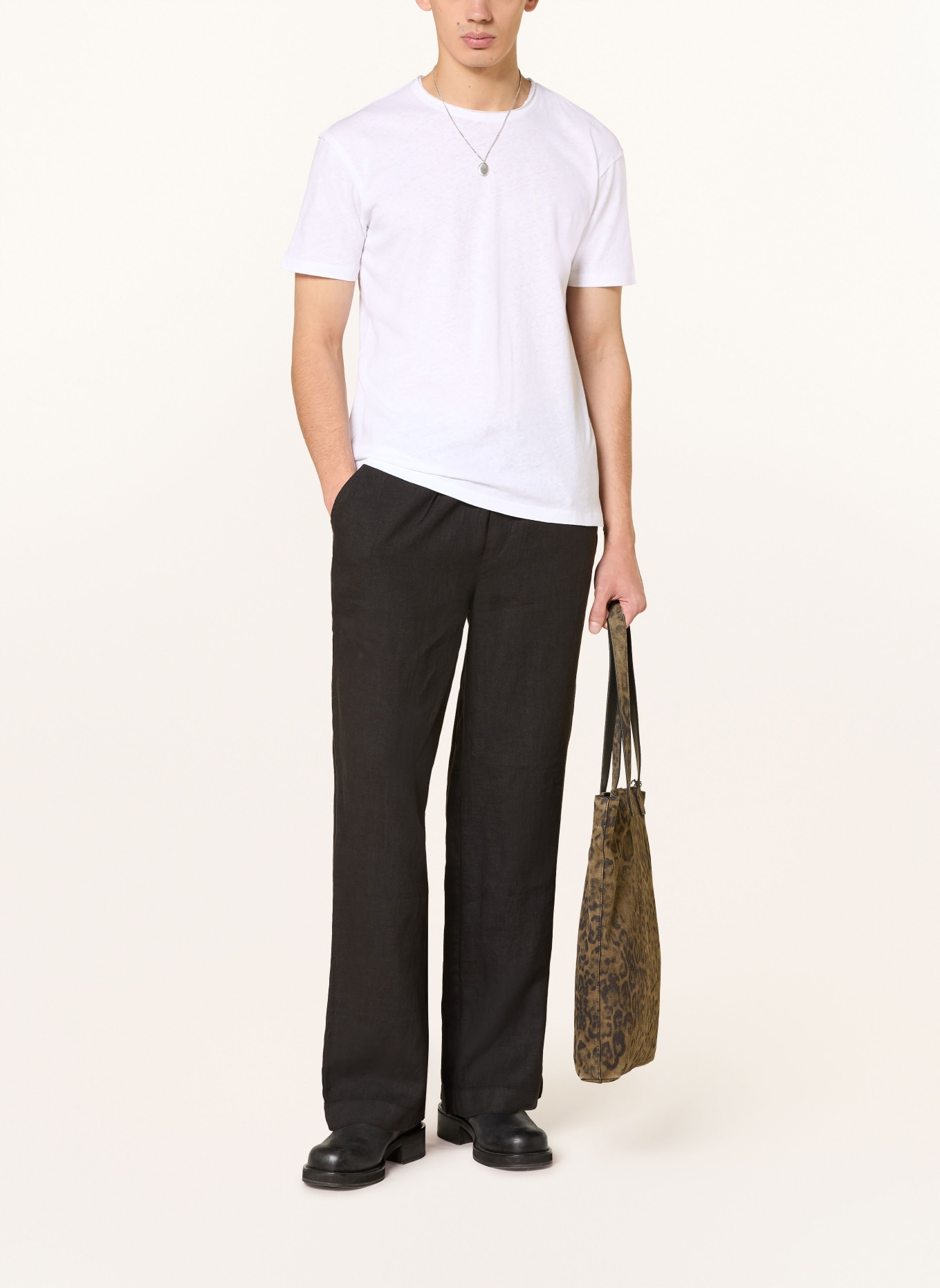 ALLSAINTS T-Shirt FLAX: WEISS