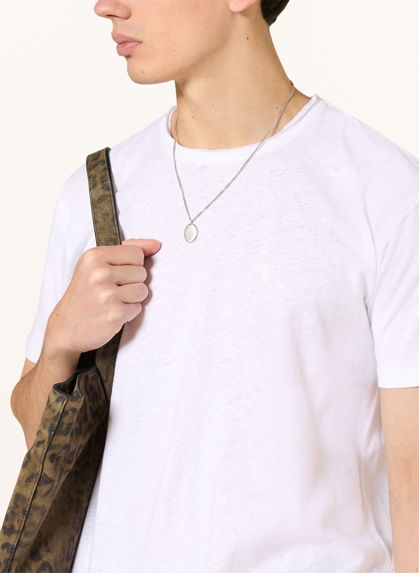 ALLSAINTS T-Shirt FLAX: WEISS