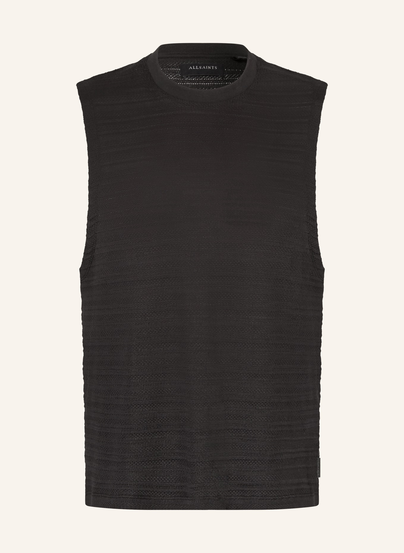 ALLSAINTS Gebreide top COVE: ZWART