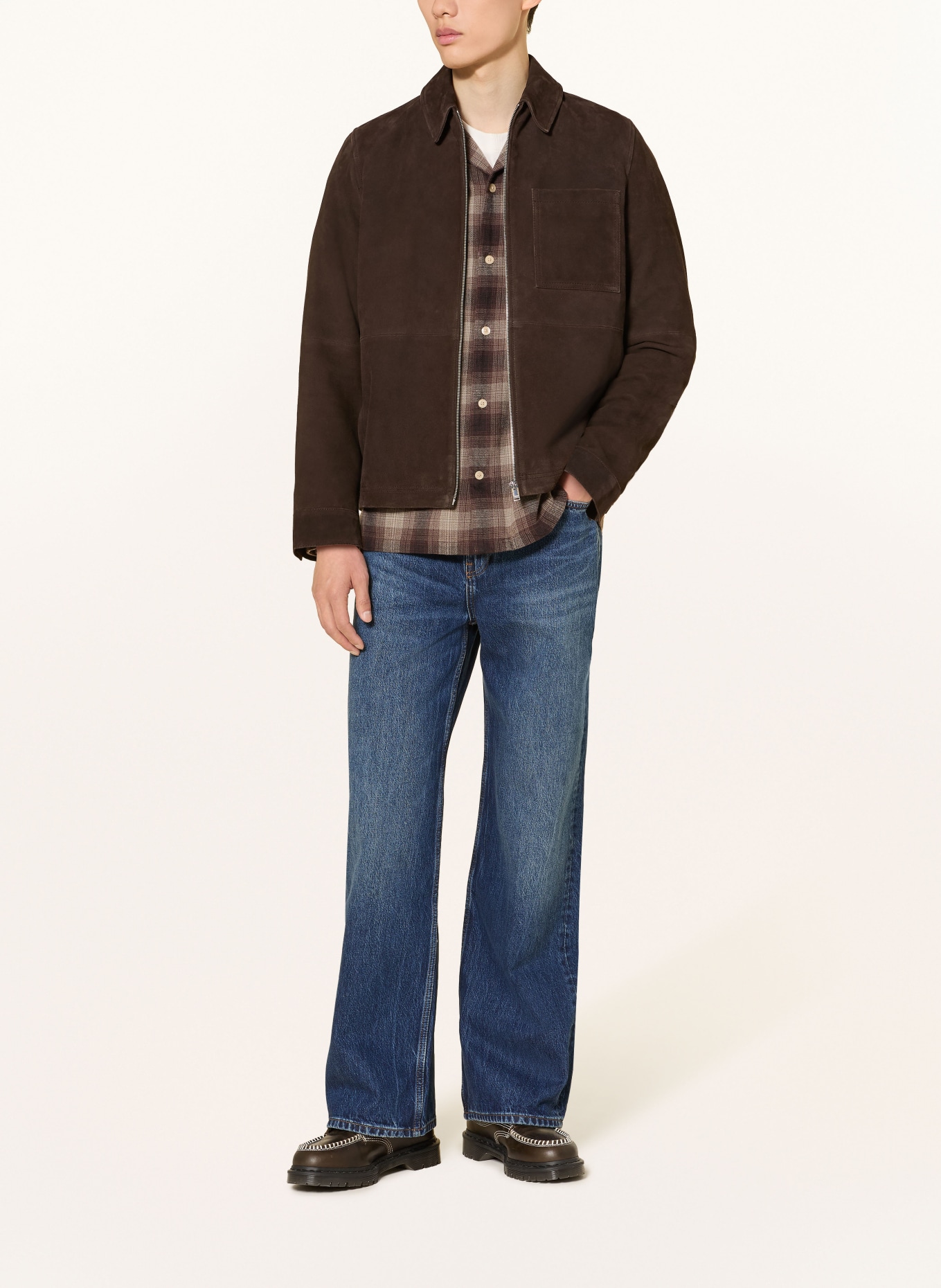 ALLSAINTS Wide Leg Jeans LENNY Regular Fit: 723 Dark Indigo