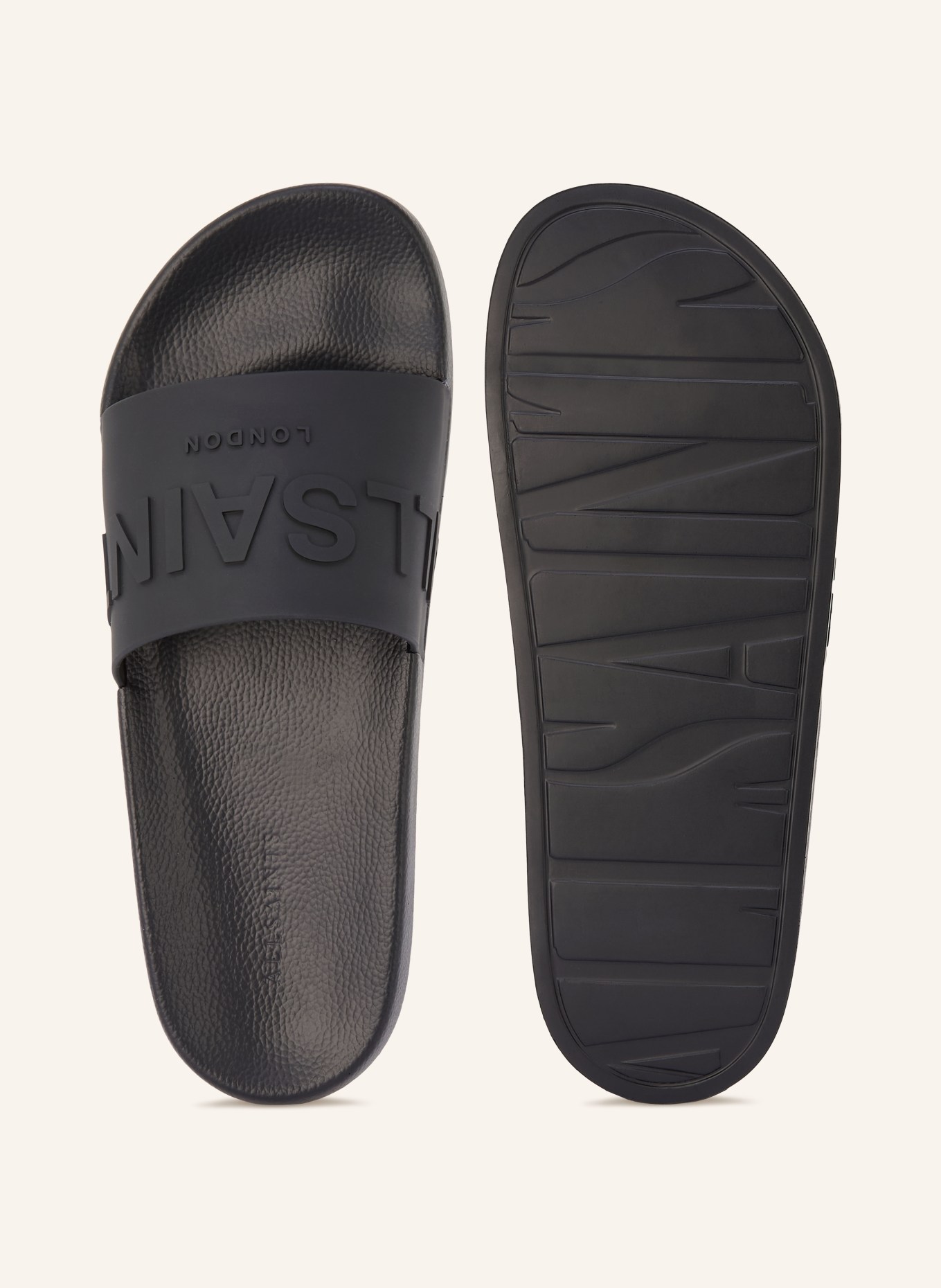 ALLSAINTS Slippers BIGGY: ZWART