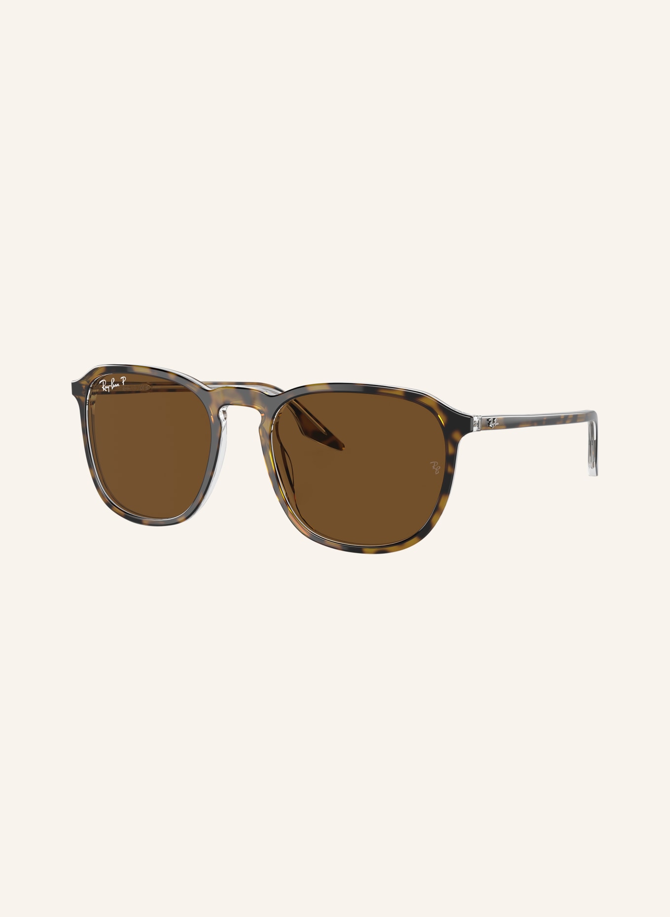 Ray-Ban Sunglasses RB2203: HAVANA/ BROWN POLARIZED
