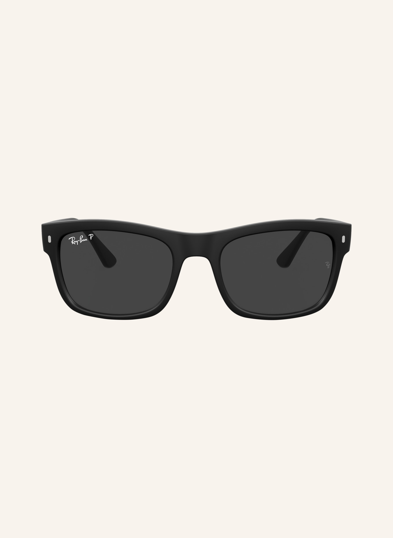 Ray-Ban Sonnenbrille RB4428: MATT SCHWARZ/ DUNKELGRAU POLARISIERT