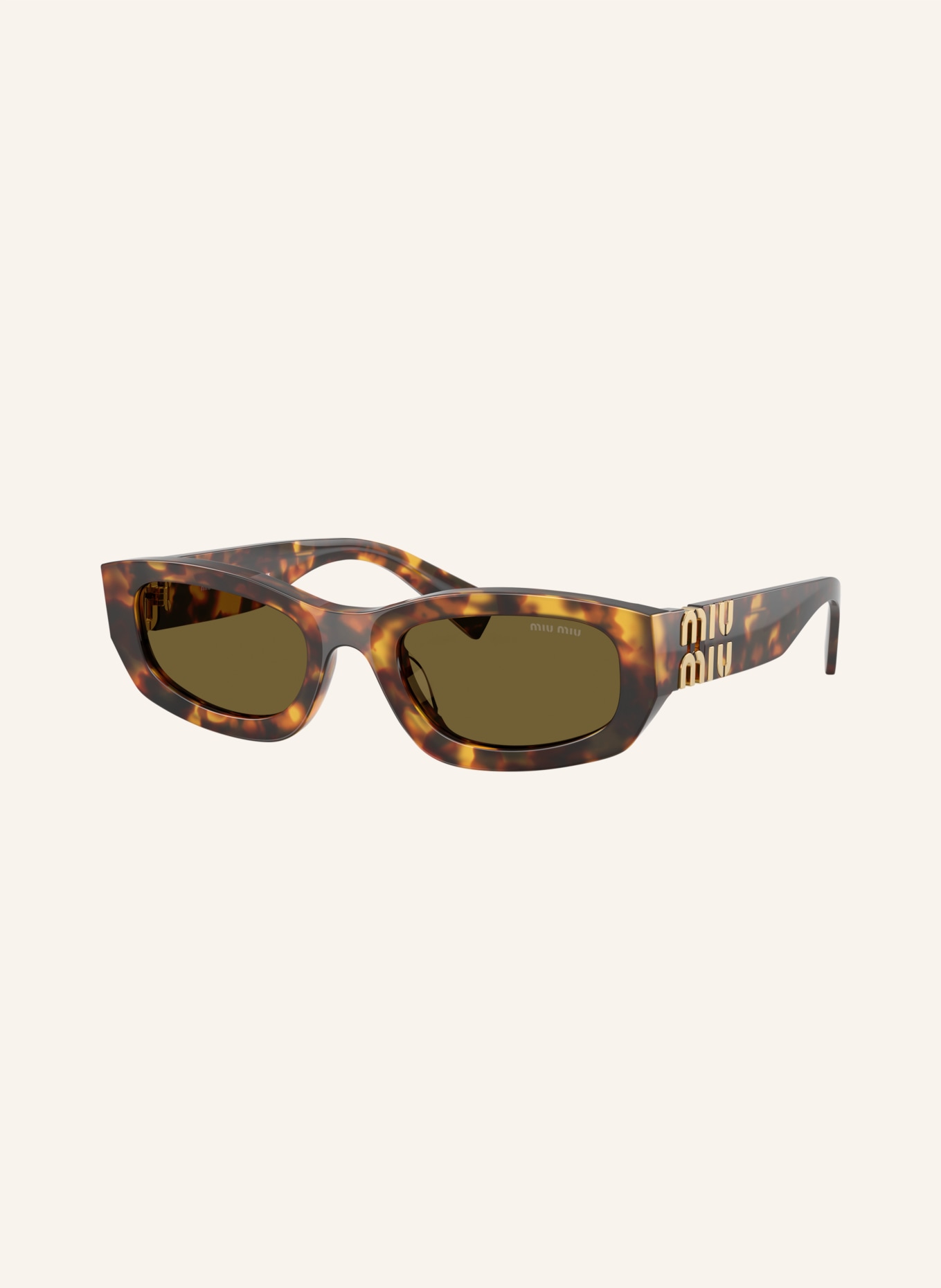MIU MIU Sonnenbrille MU B04S: HAVANA/ BRAUN