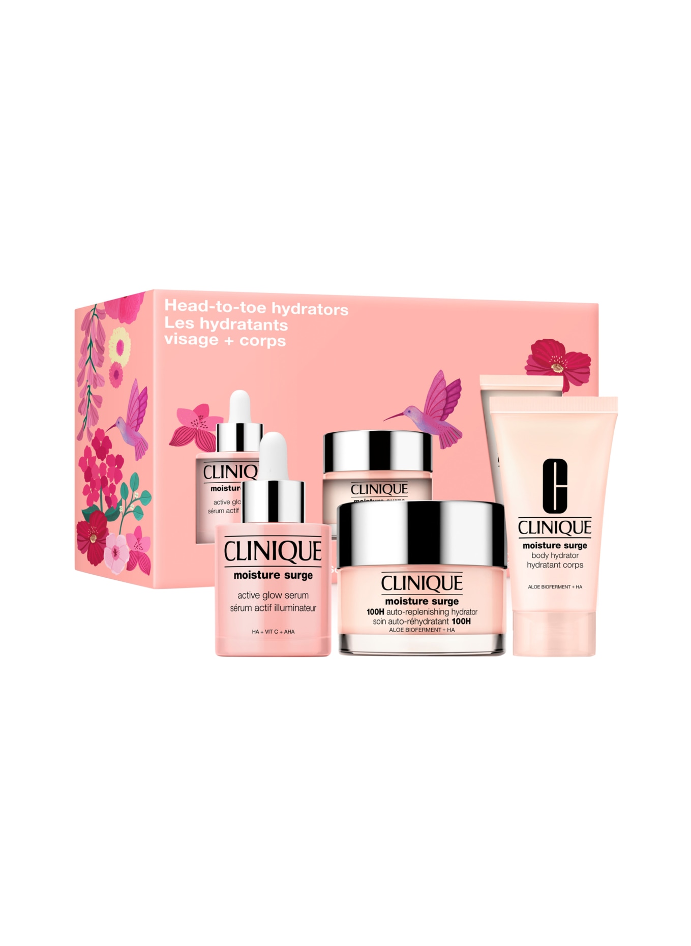 CLINIQUE HYDRATANTS DE LA TÊTE AUX PIEDS