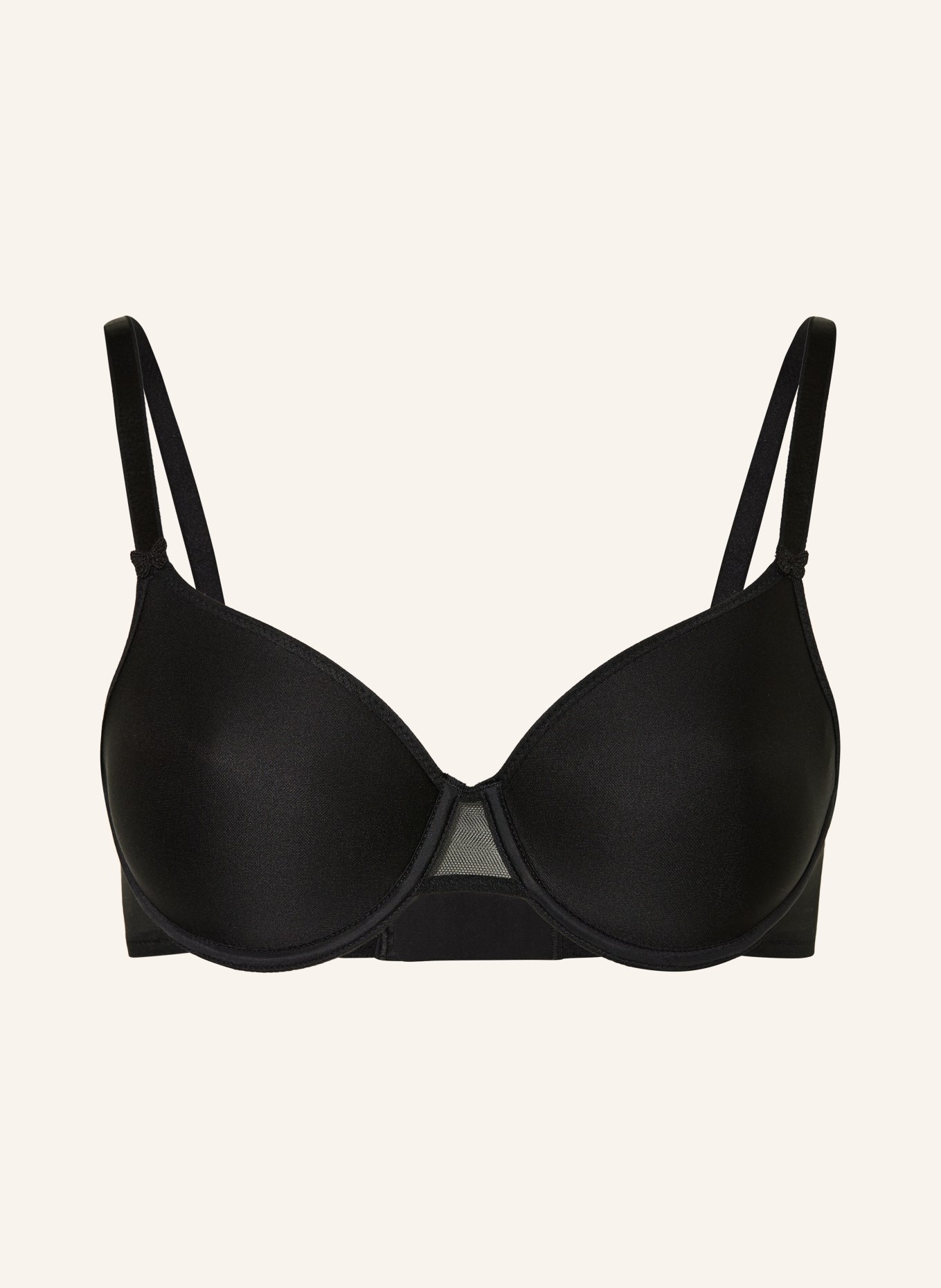 Passionata Podprsenka s vycpávkami MISS JOY: ČERNÁ