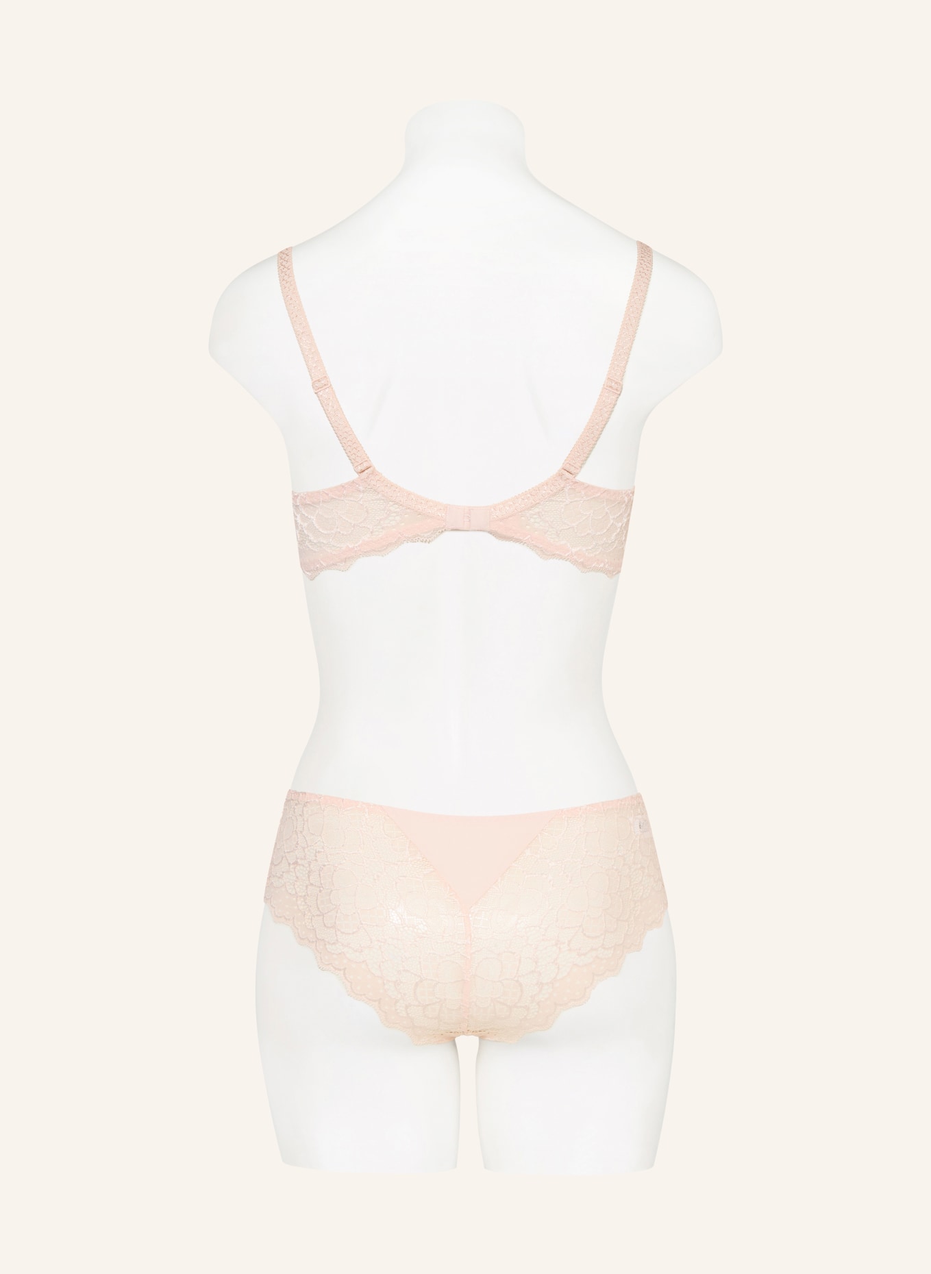 SIMONE PÉRÈLE Biustonosz typu spacer CARESSE: JASNORÓŻOWY